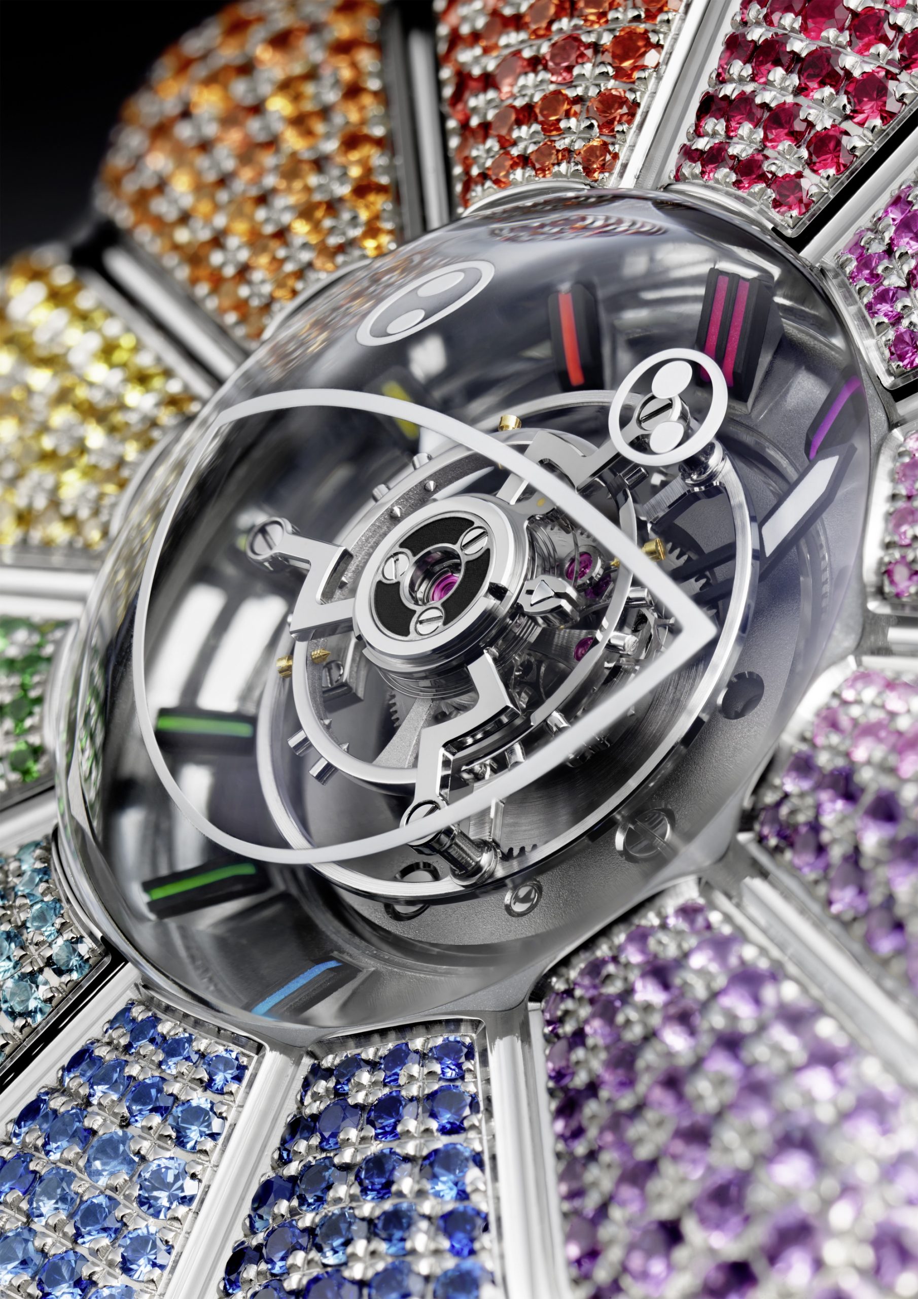 MP-15 Takashi Murakami Tourbillon Sapphire Rainbow — view 6