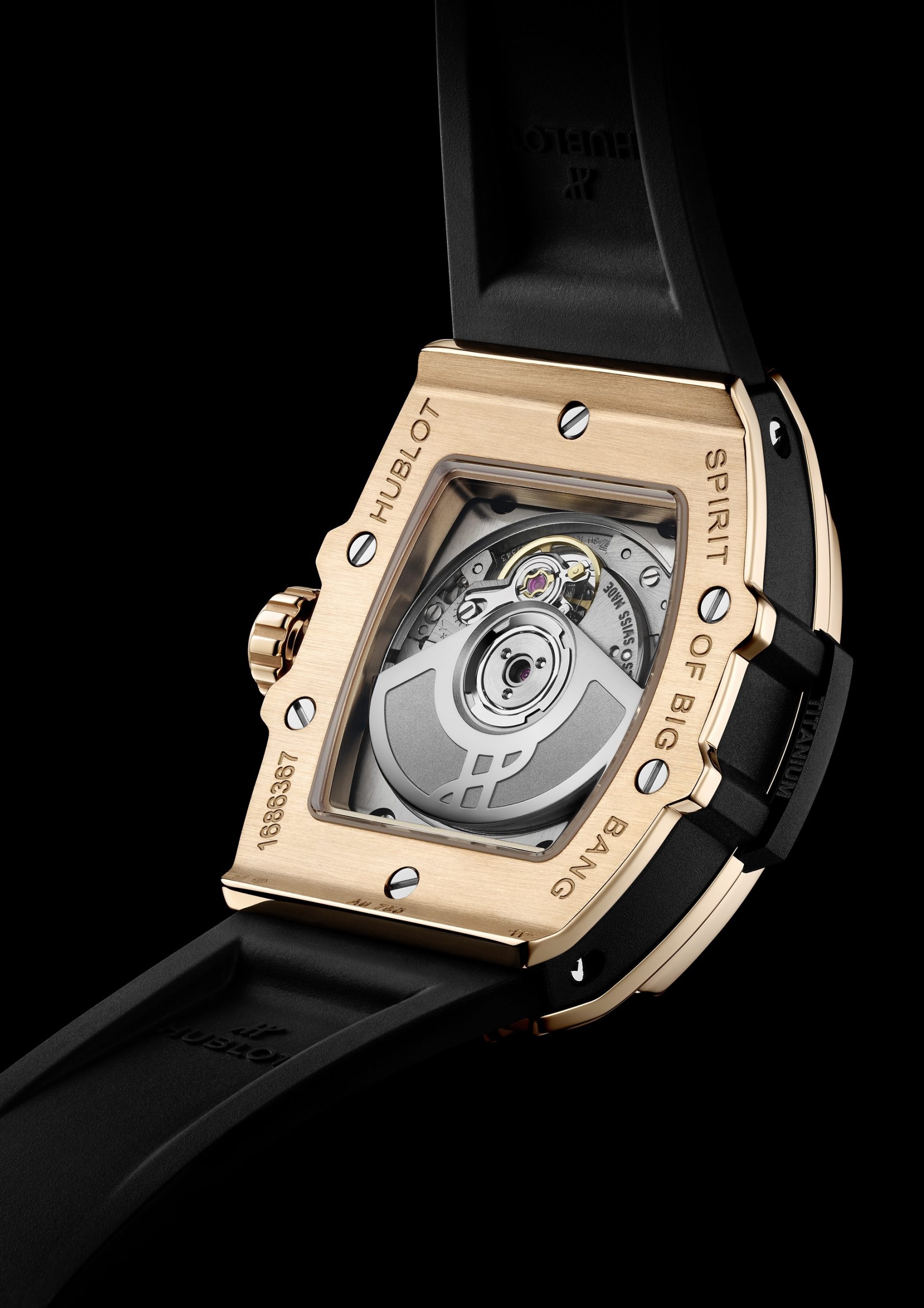 Spirit of Big Bang King Gold Full Pavé — view 4