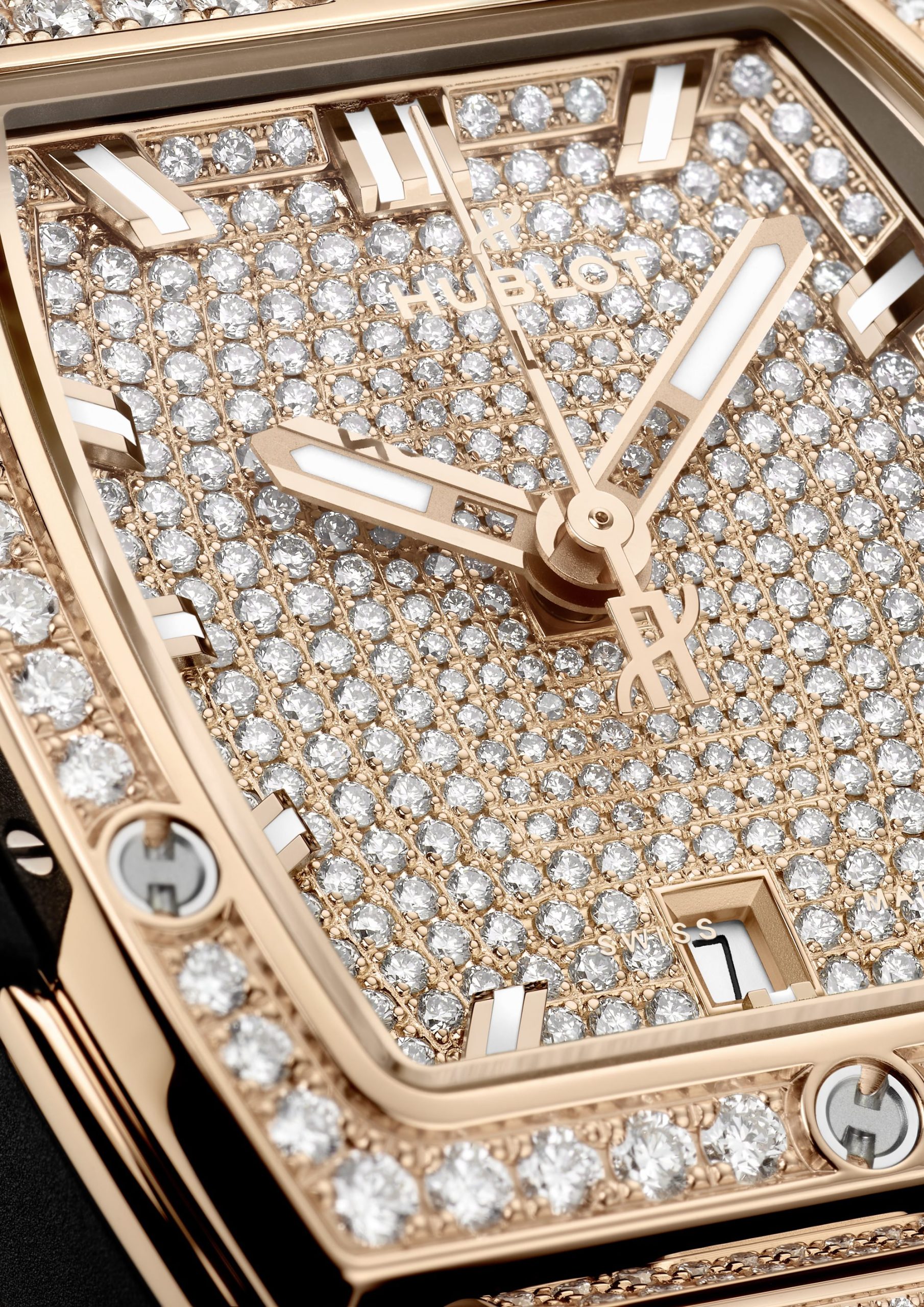 Spirit of Big Bang King Gold Full Pavé — view 7