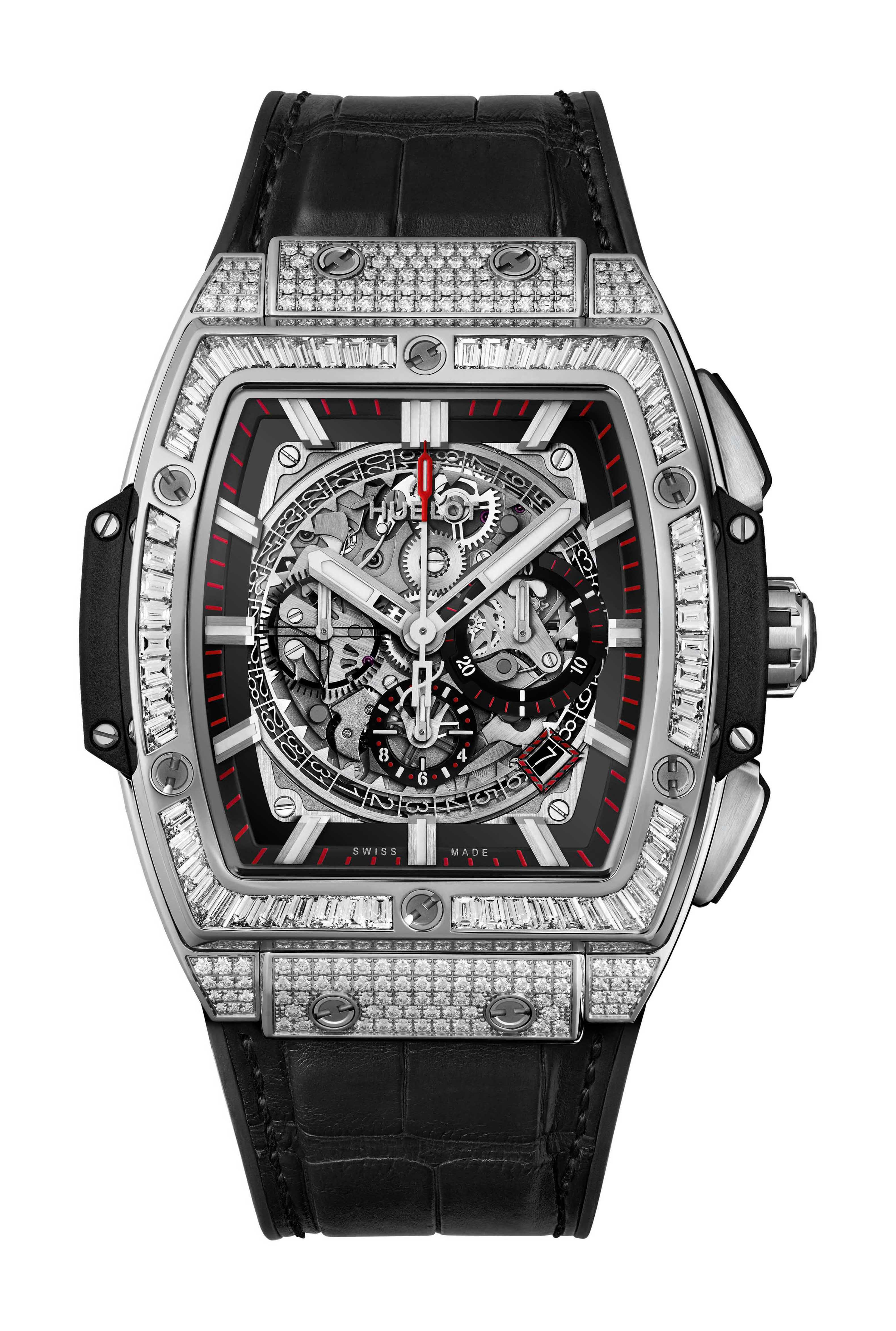 Spirit of Big Bang King Gold White Full Pavé — view 14