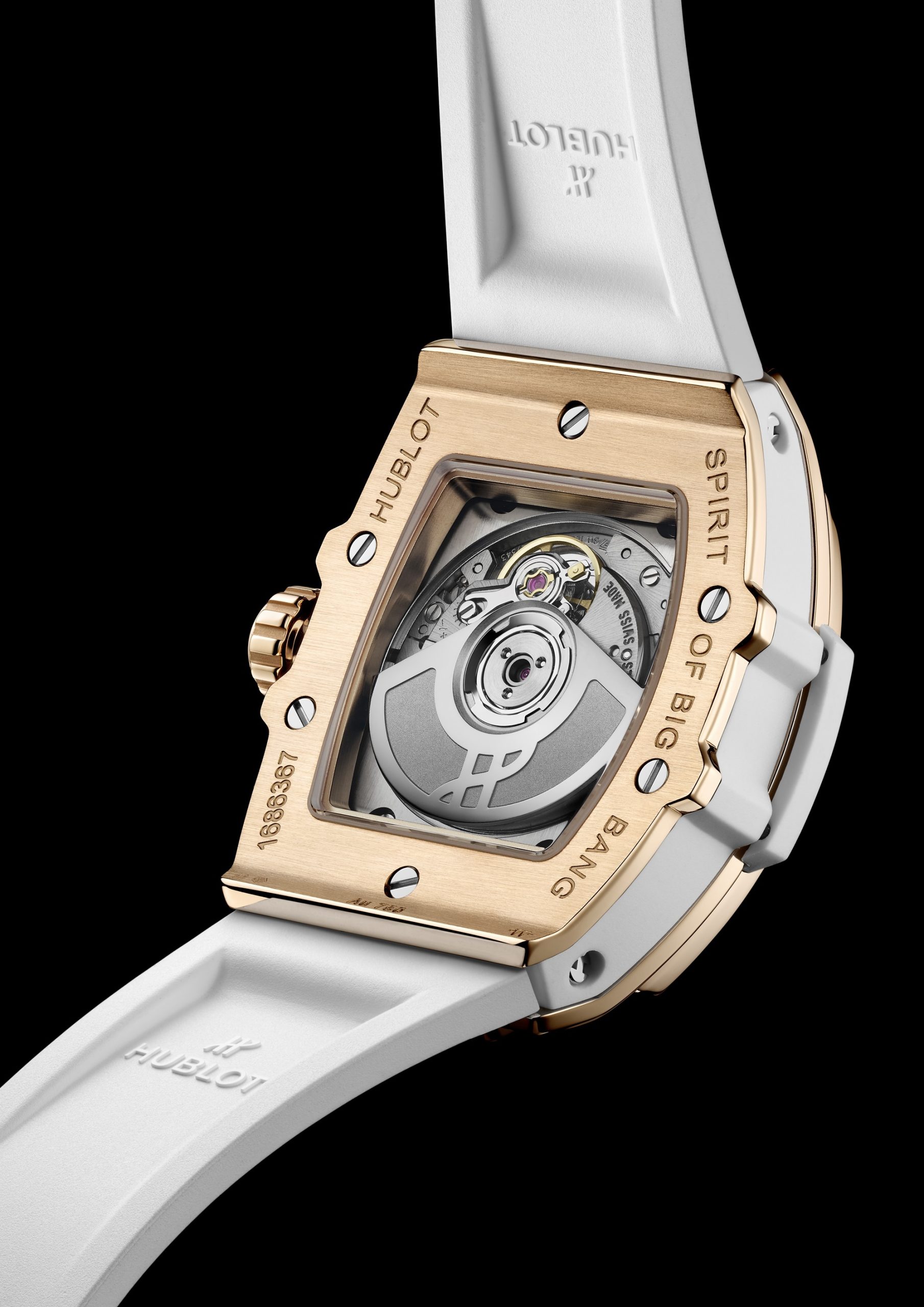 Spirit of Big Bang King Gold White Full Pavé — view 6