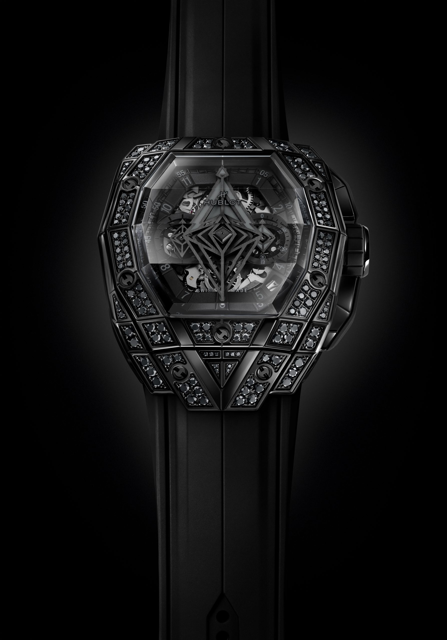 Spirit of Big Bang Sang Bleu All Black Pavé — view 4