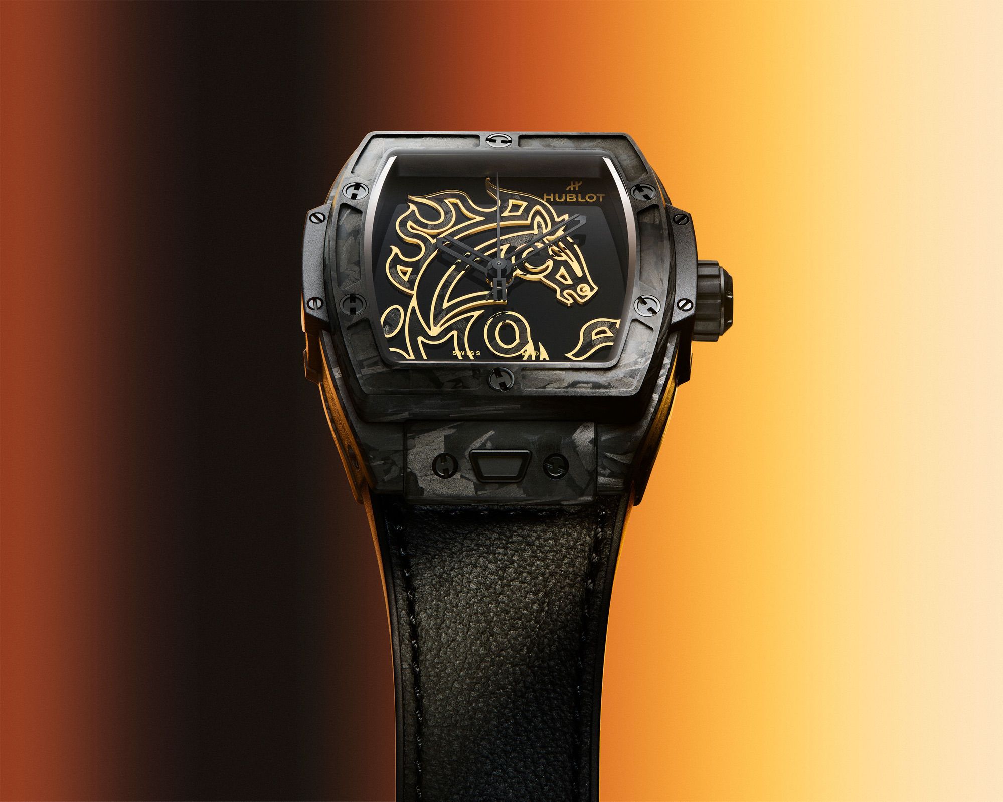 Spirit of Big Bang Year of the Horse Forged Carbon — view 2