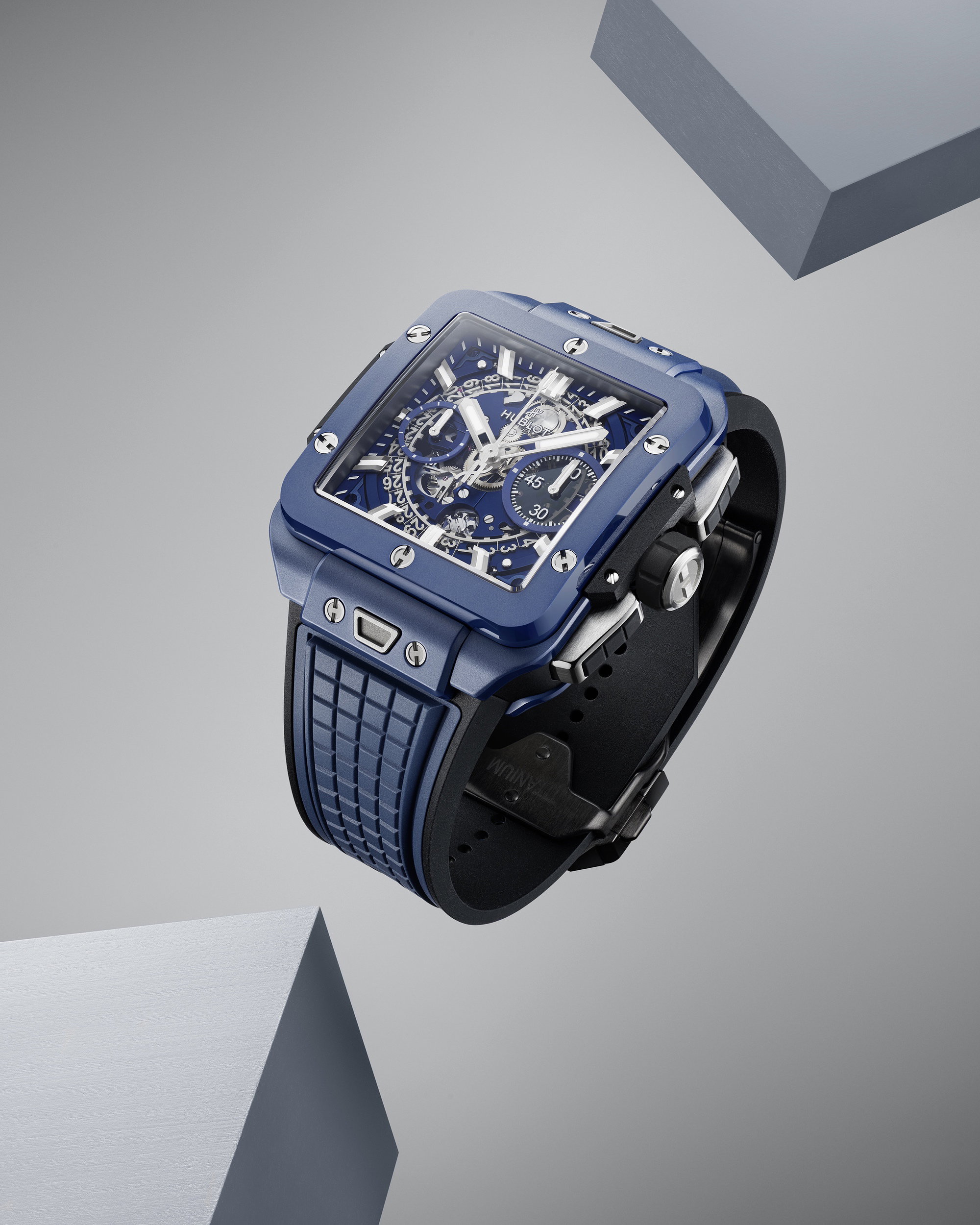 Square Bang Unico Blue Ceramic — view 2