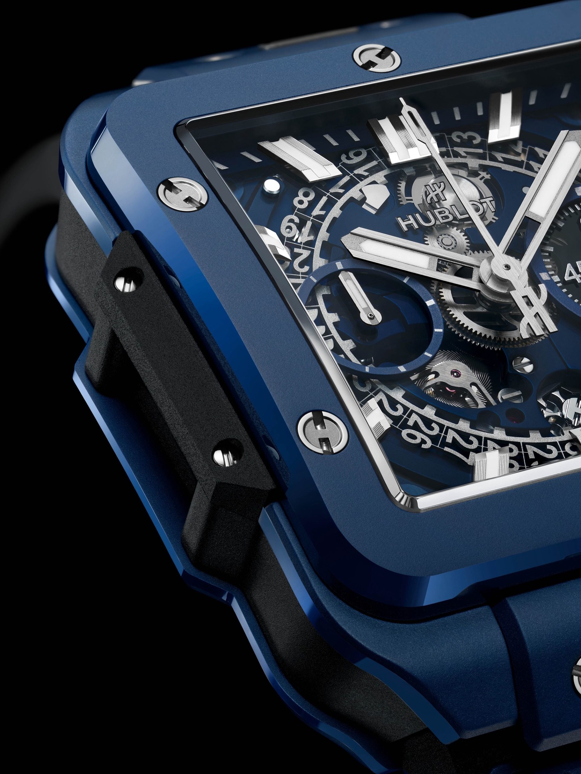 Square Bang Unico Blue Ceramic — view 3