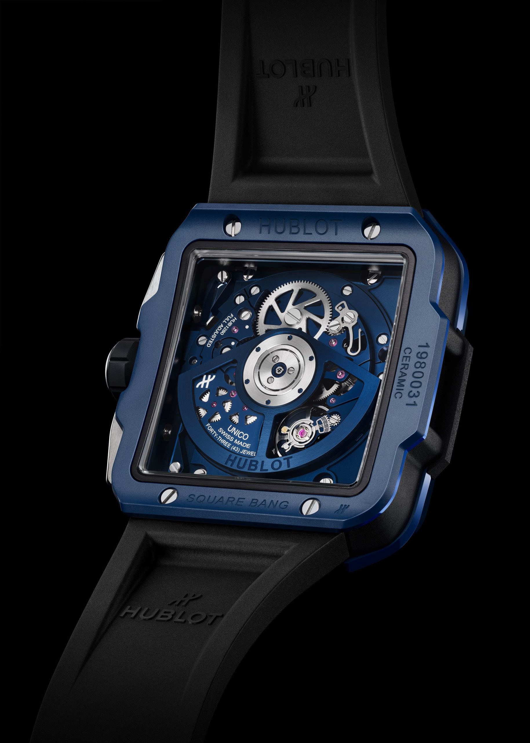 Square Bang Unico Blue Ceramic — view 4