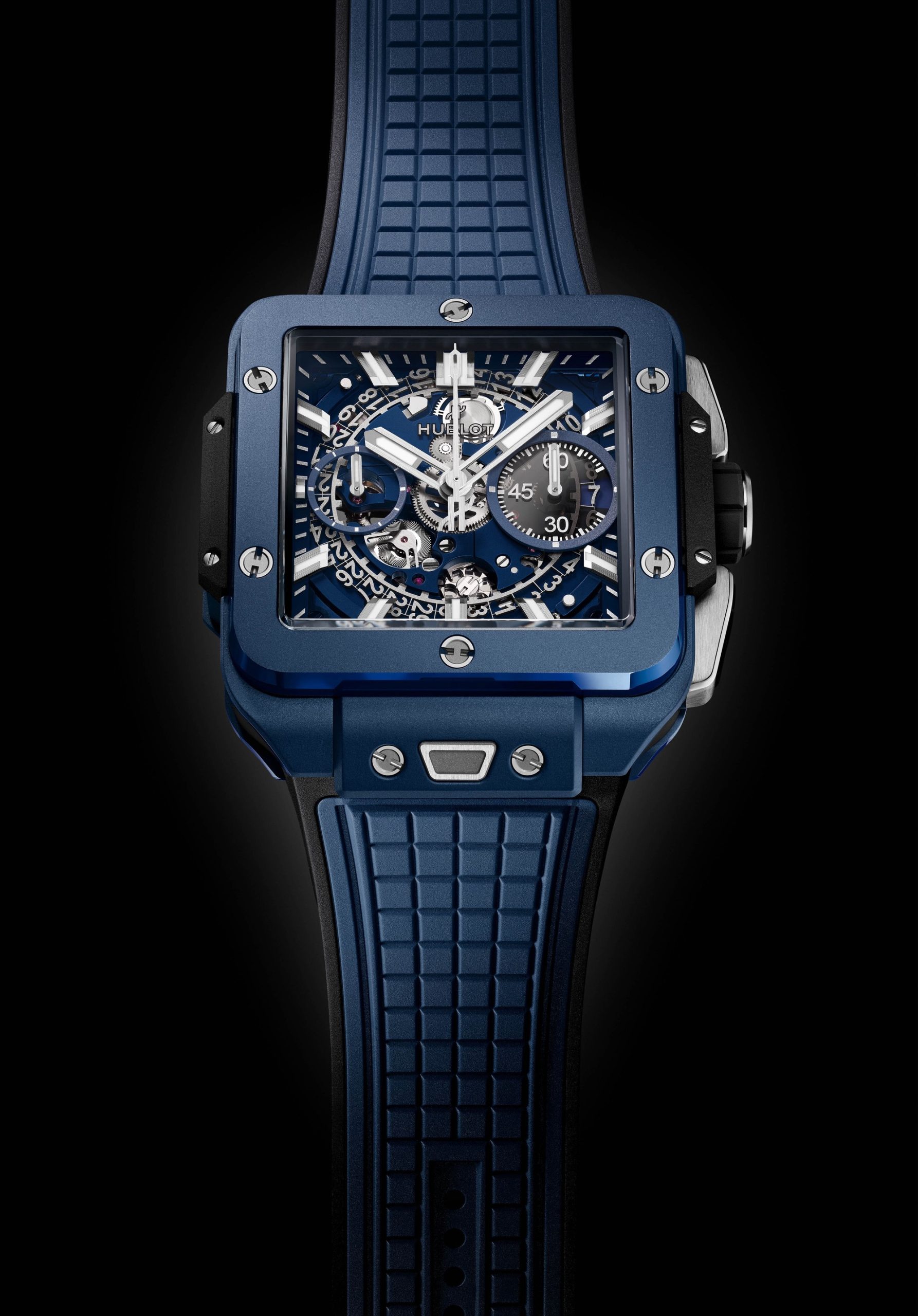 Square Bang Unico Blue Ceramic — view 6