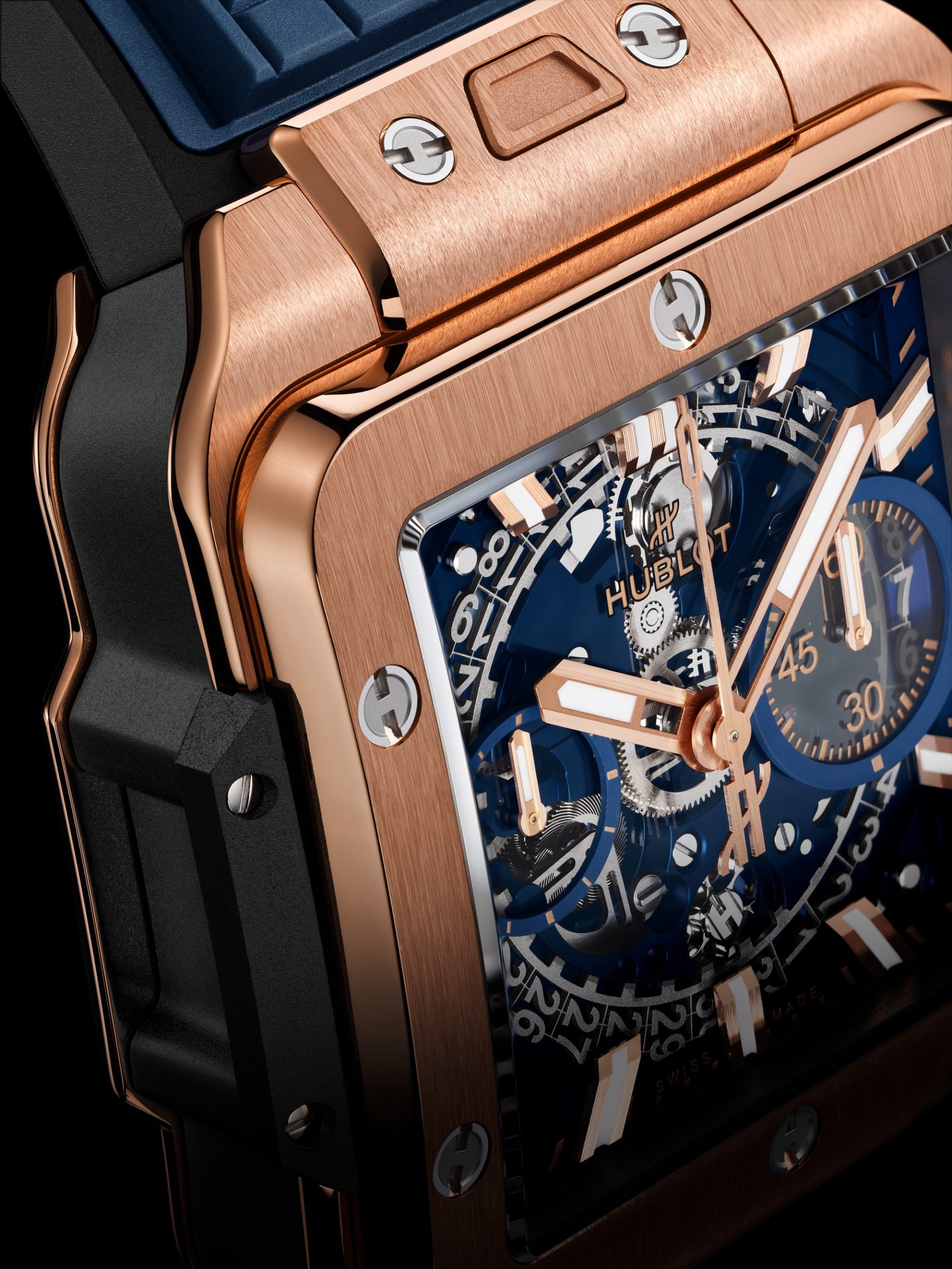 Square Bang Unico King Gold Blue — view 2