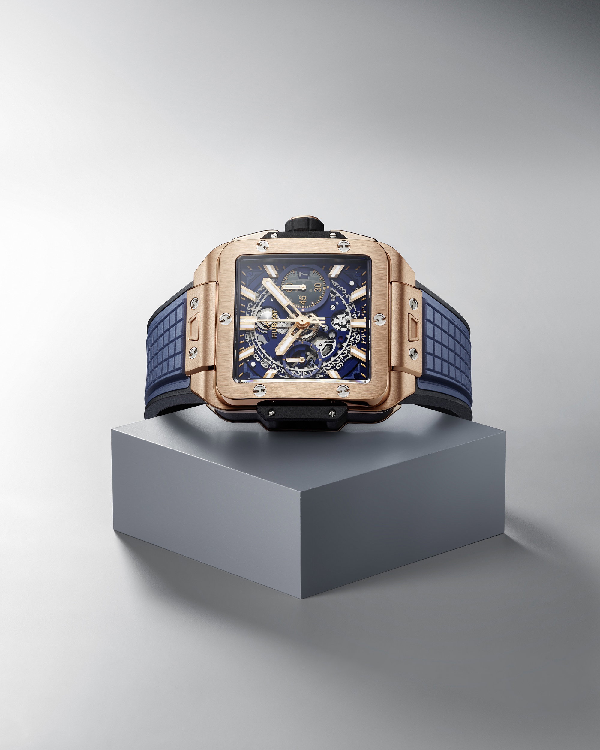 Square Bang Unico King Gold Blue — view 3