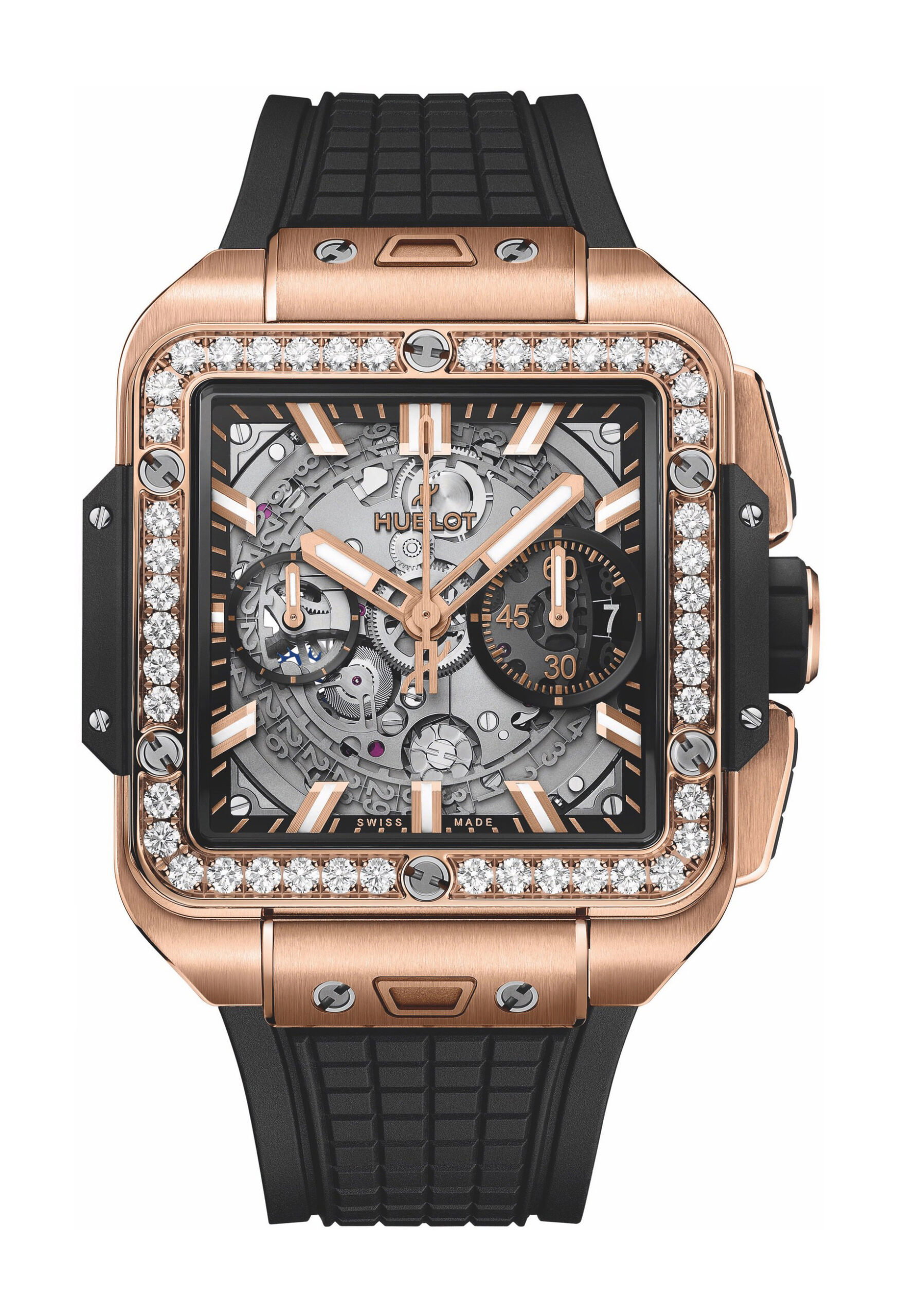 Square Bang Unico King Gold Blue Ceramic — view 16