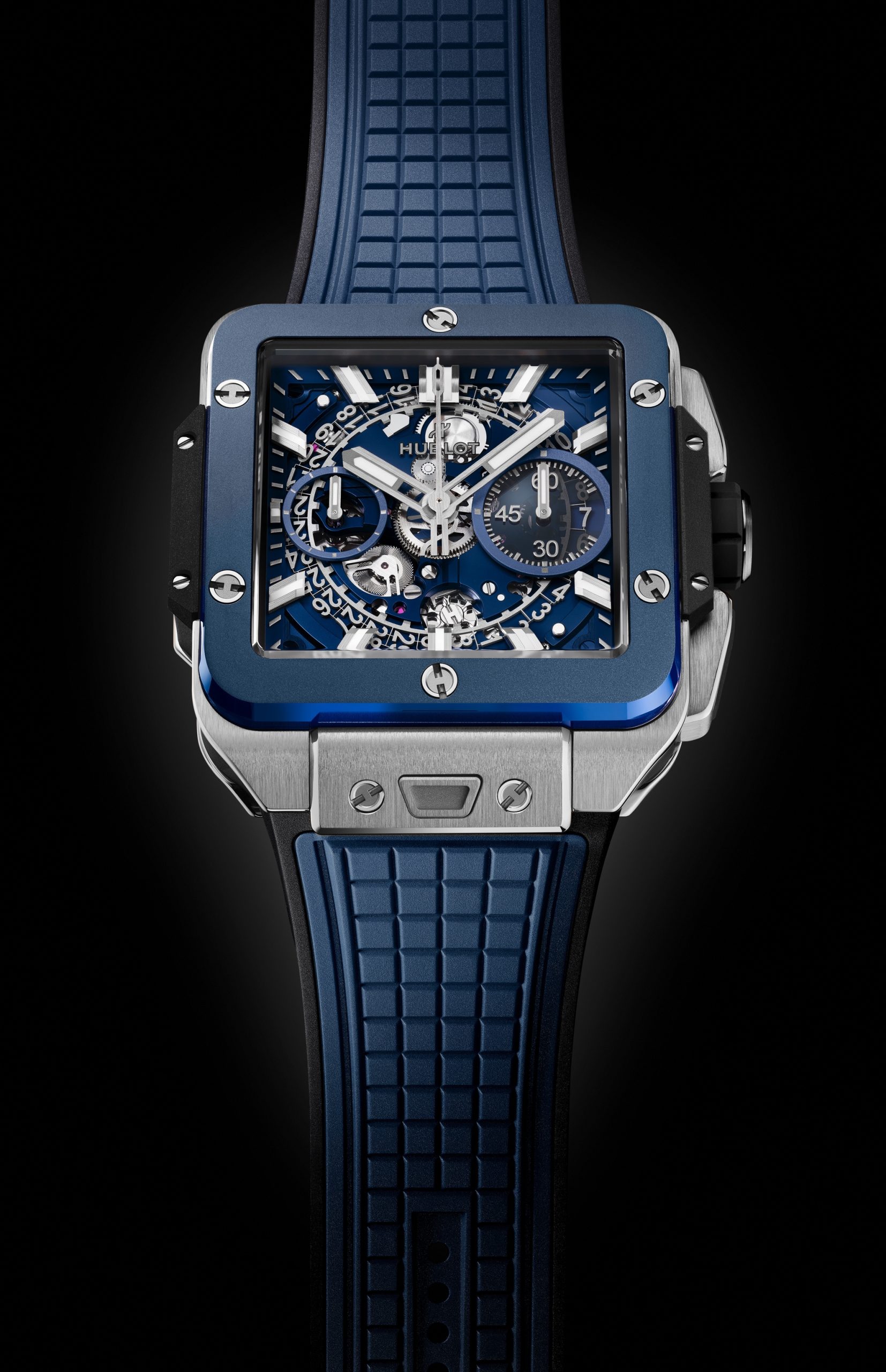Square Bang Unico Titanium Blue Ceramic — view 3