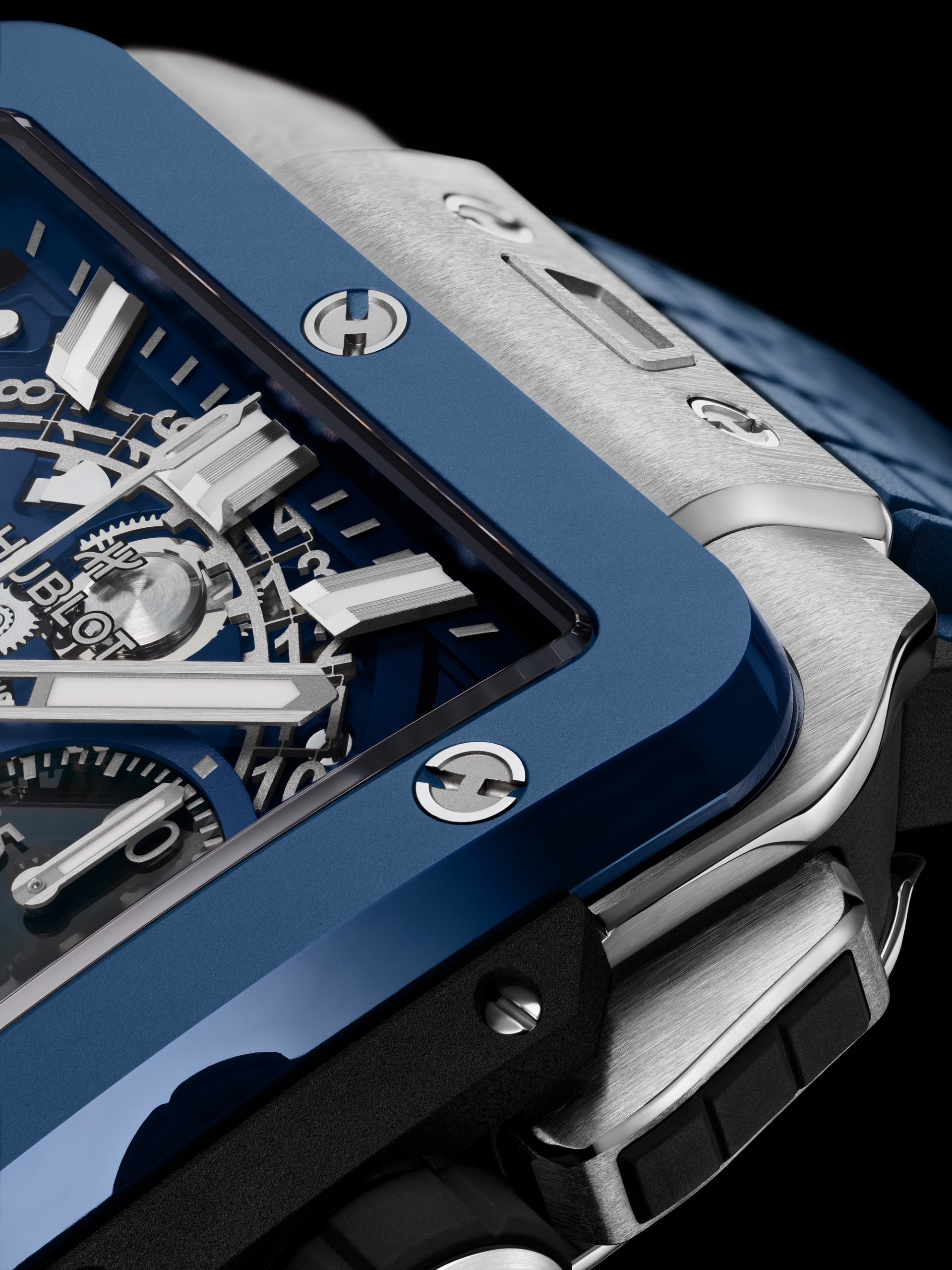 Square Bang Unico Titanium Blue Ceramic — view 5