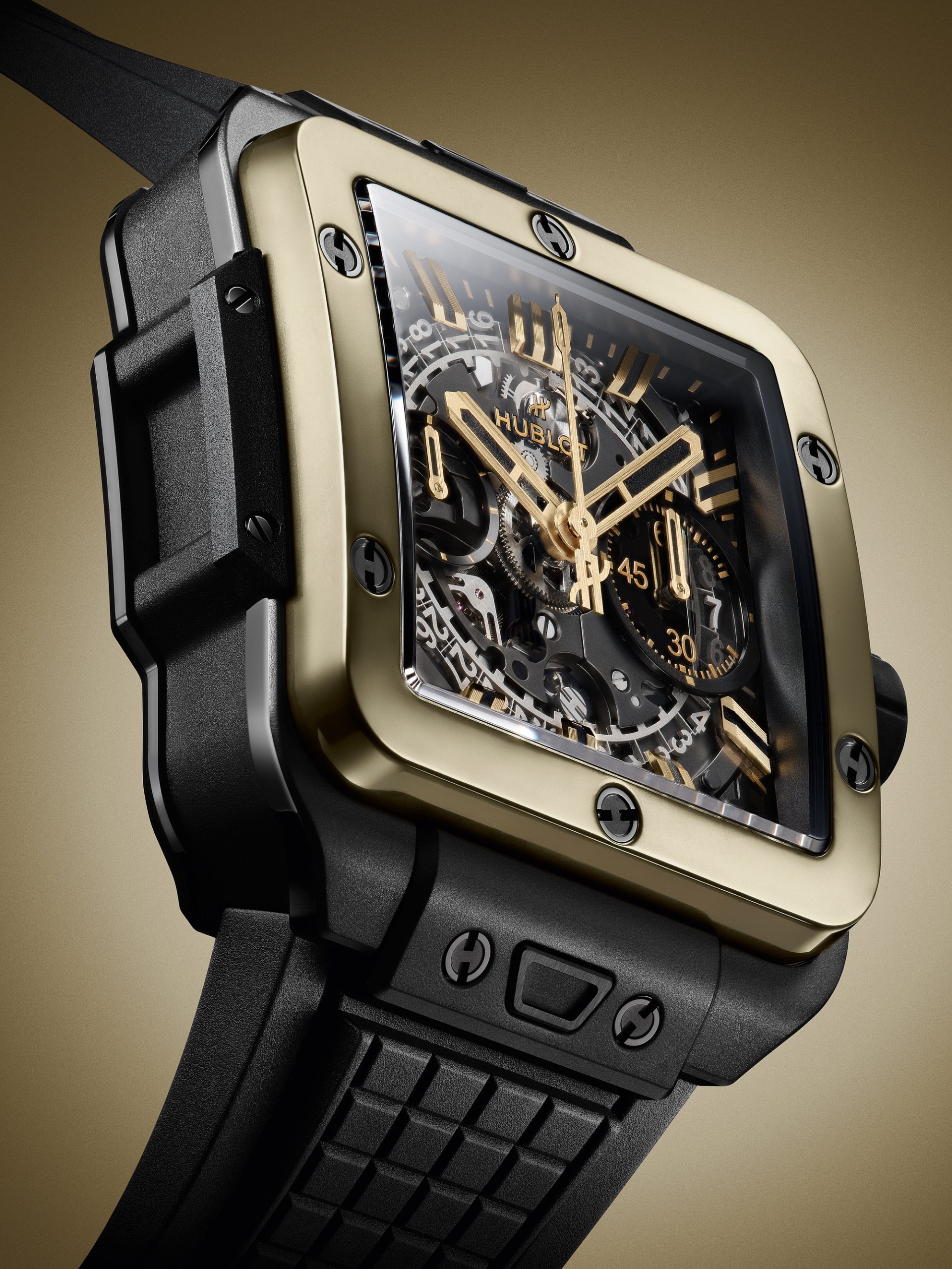 Square Big Bang Unico Ceramic Magic Gold — view 5