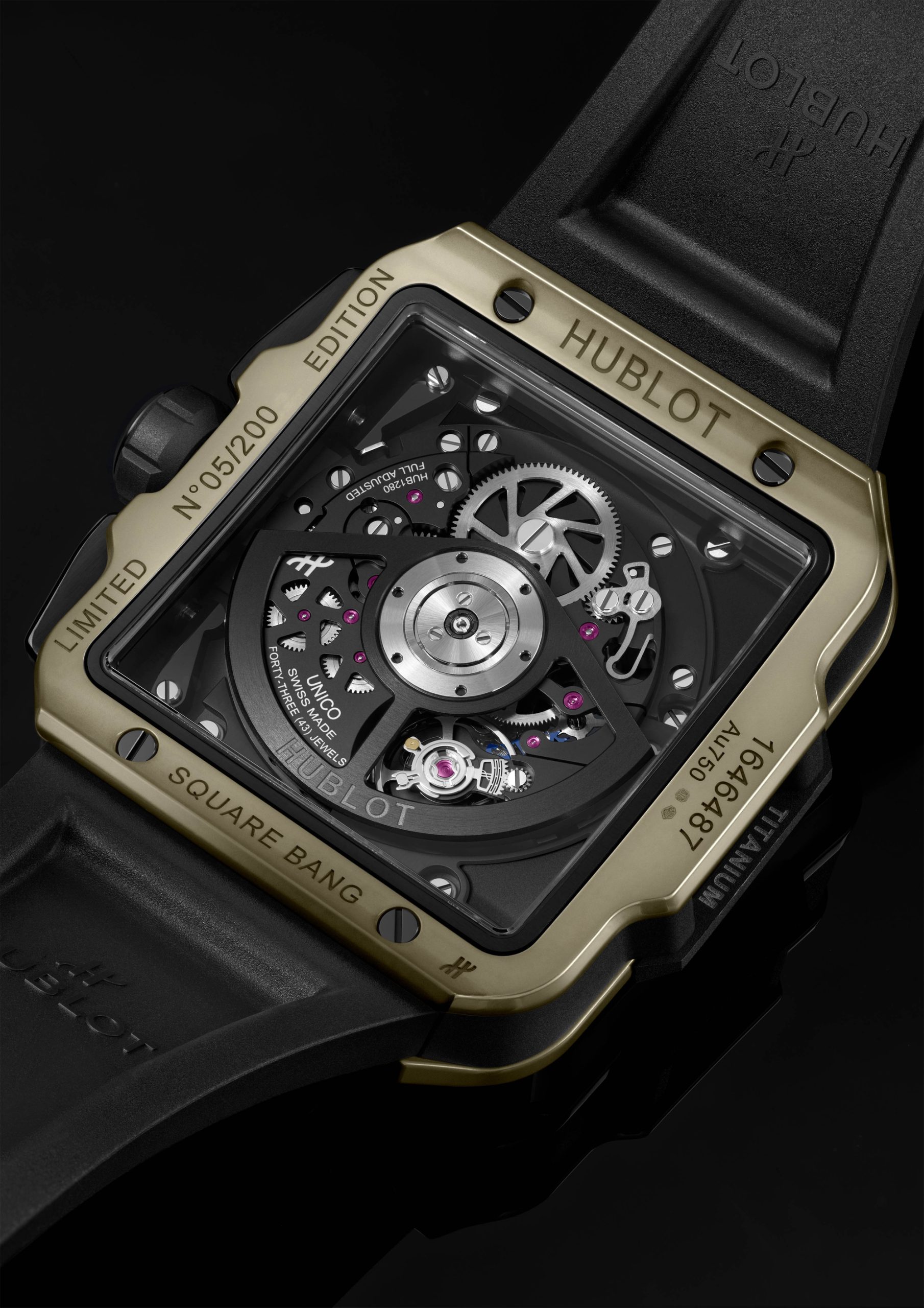 Square Big Bang Unico Magic Gold — view 4