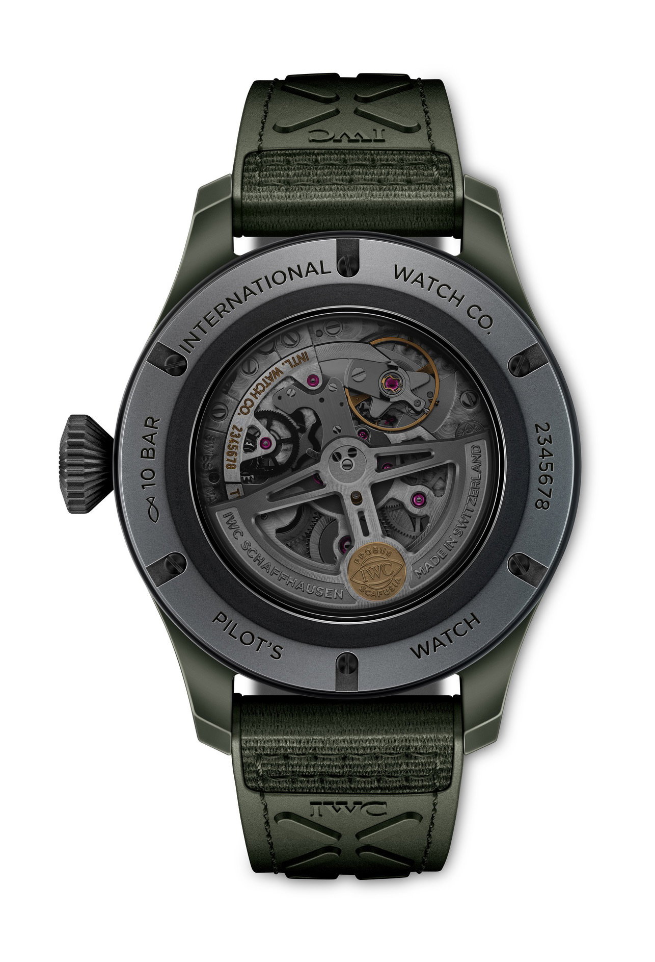 Pilot's Watch Timezoner Top Gun Woodland — view 2