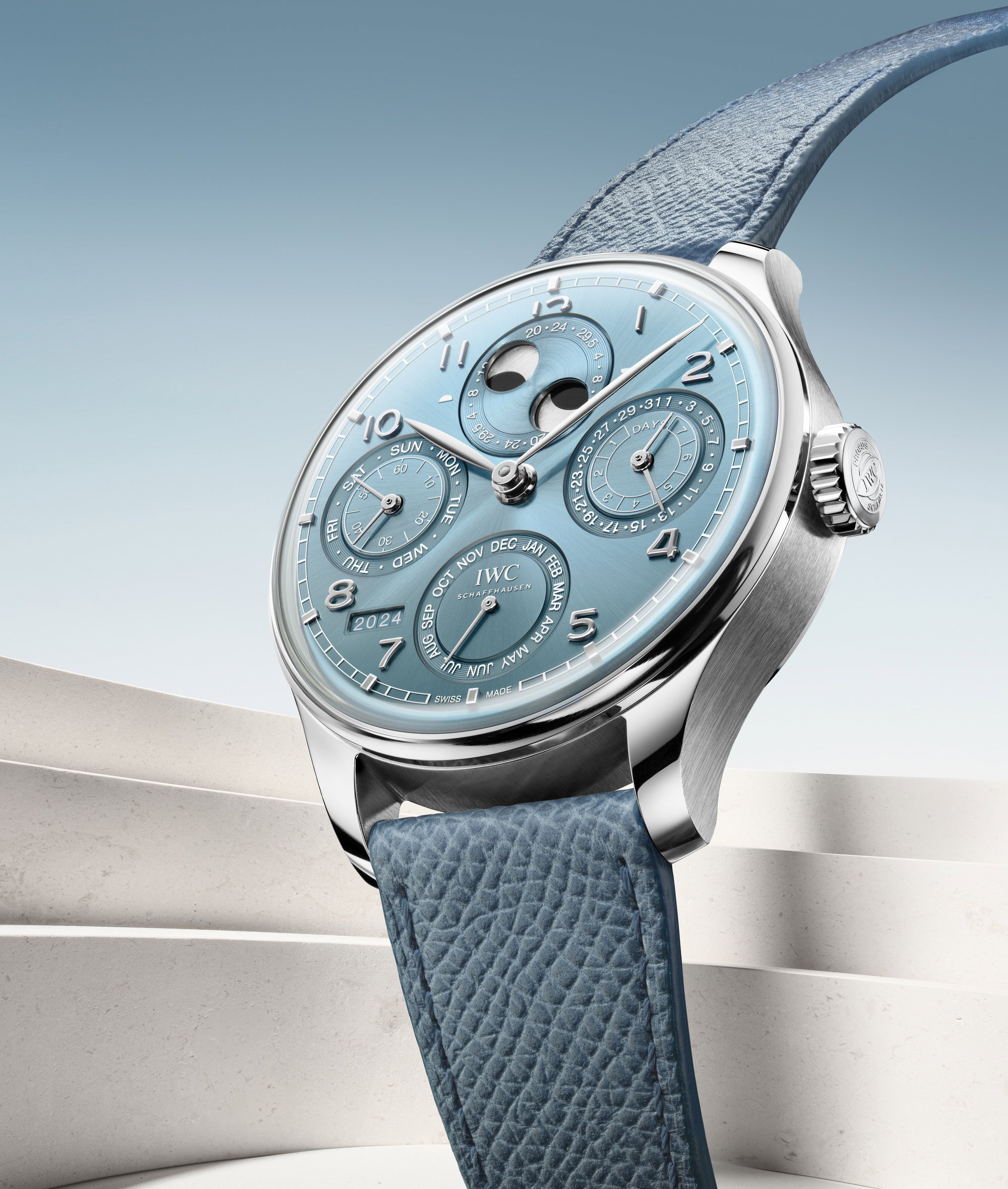 Portugieser Perpetual Calendar 44 Horizon Blue — view 3
