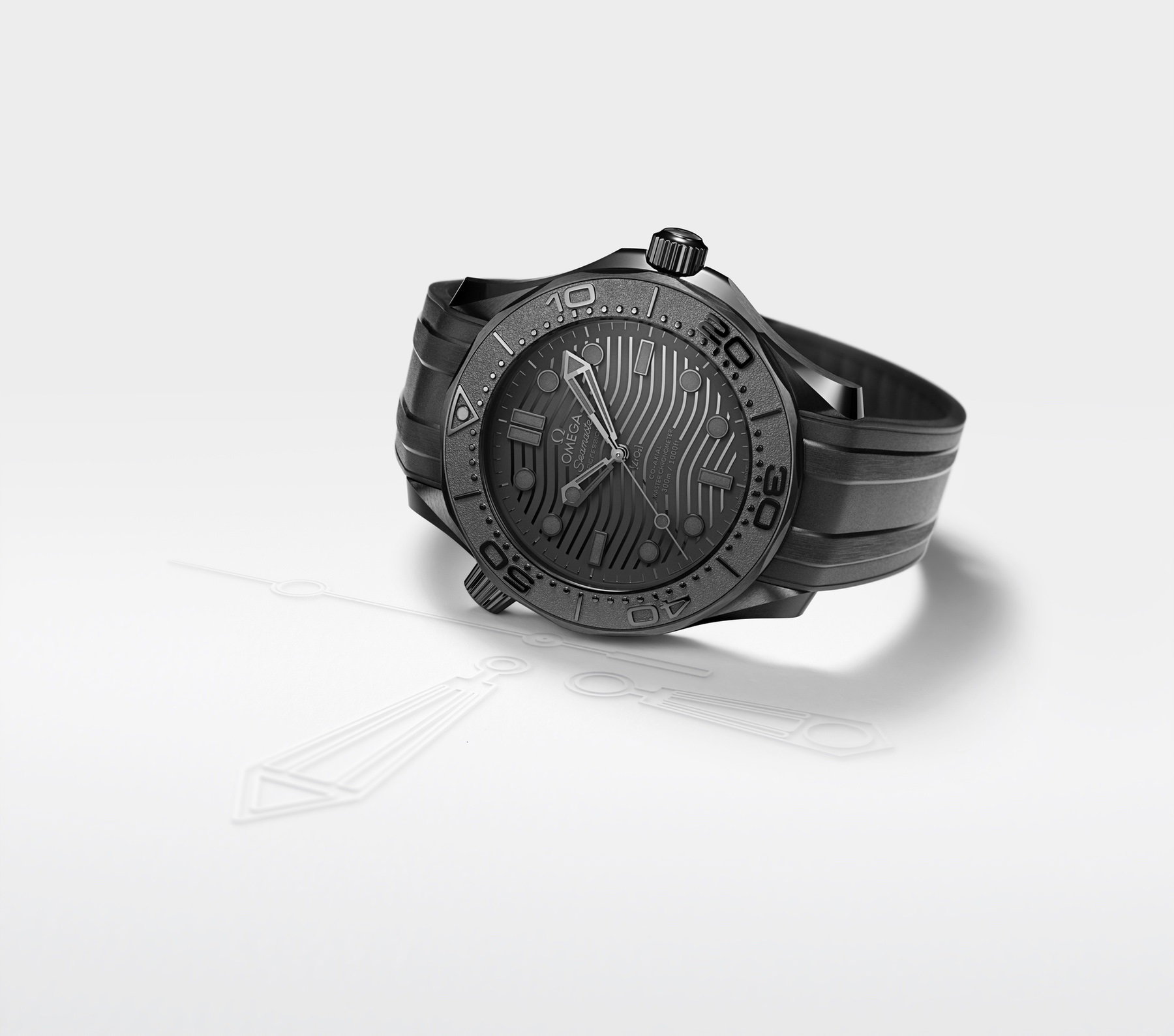 Seamaster 300  Black Black — view 2