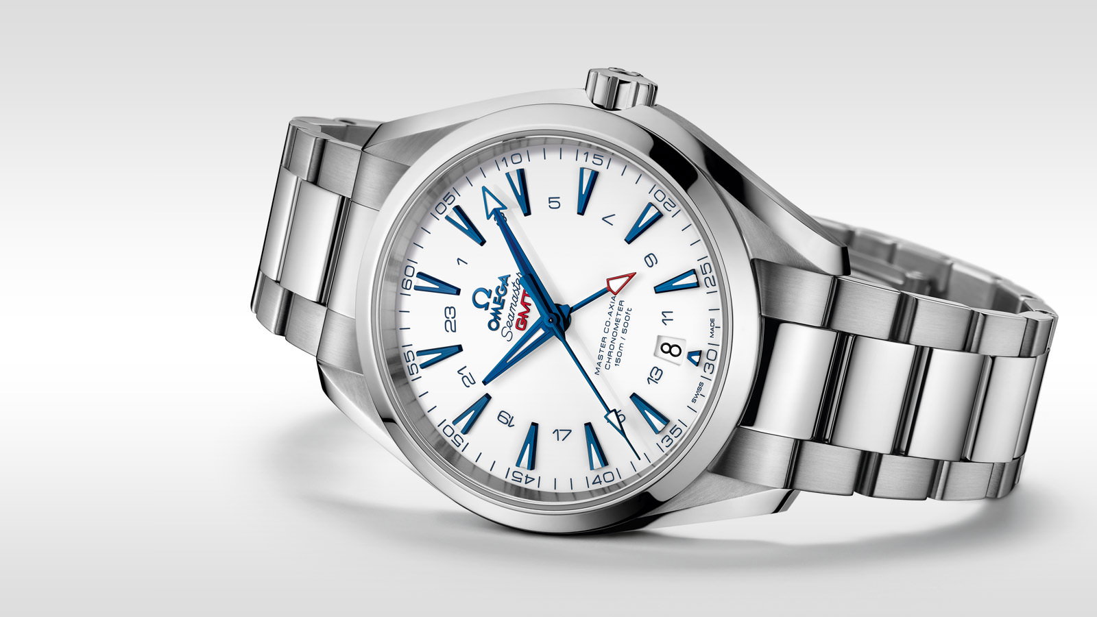 Seamaster Aqua Terra 150M Master Co-Axial Chronometer GMT 43 mm GoodPlanet — view 2
