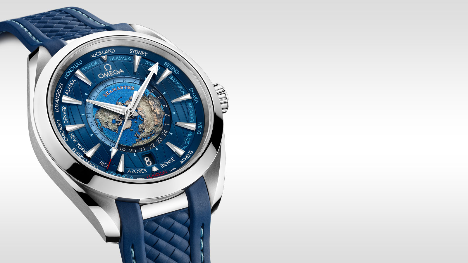 Seamaster Aqua Terra 150M  Worldtimer — view 3