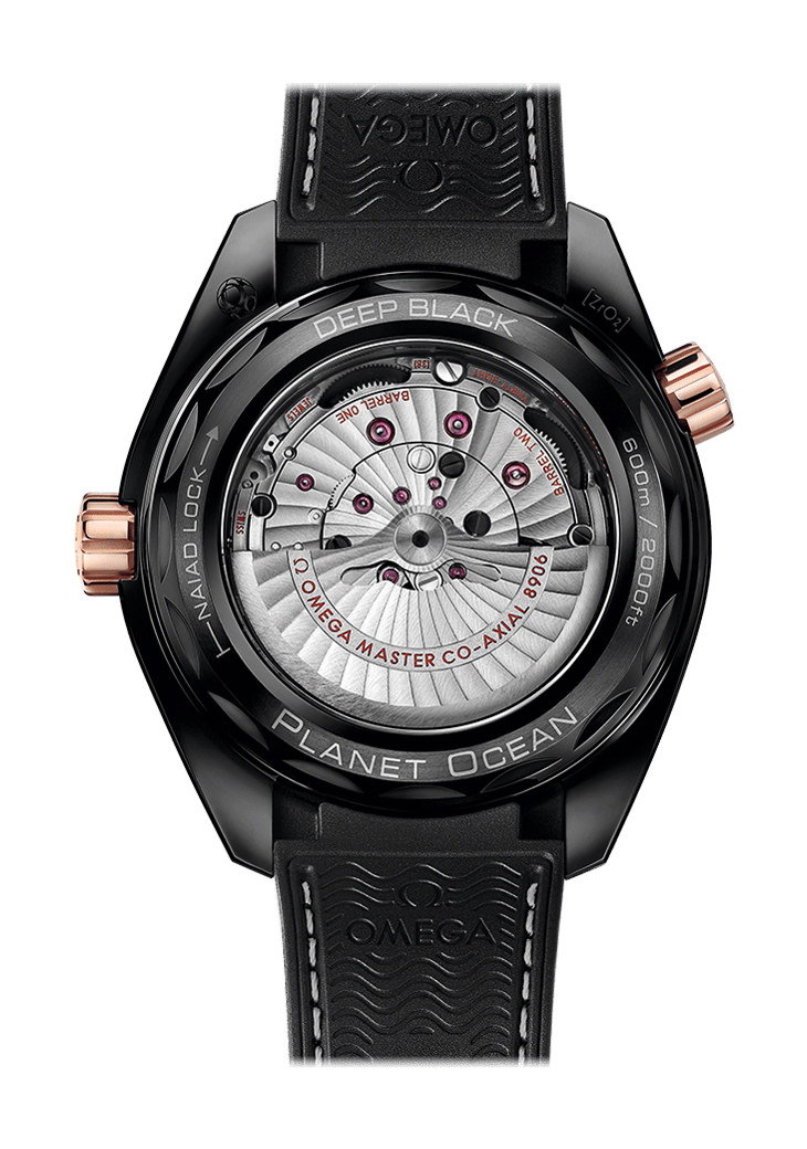 Seamaster Planet Ocean 600M Co-axial Master Chronometer GMT 45.5 mm Deep Black — view 2