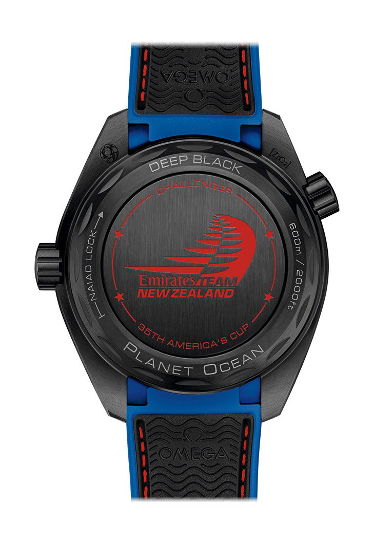 Seamaster Planet Ocean 600M Co-axial Master Chronometer GMT 45.5 mm "ETNZ" Deep Black — view 6
