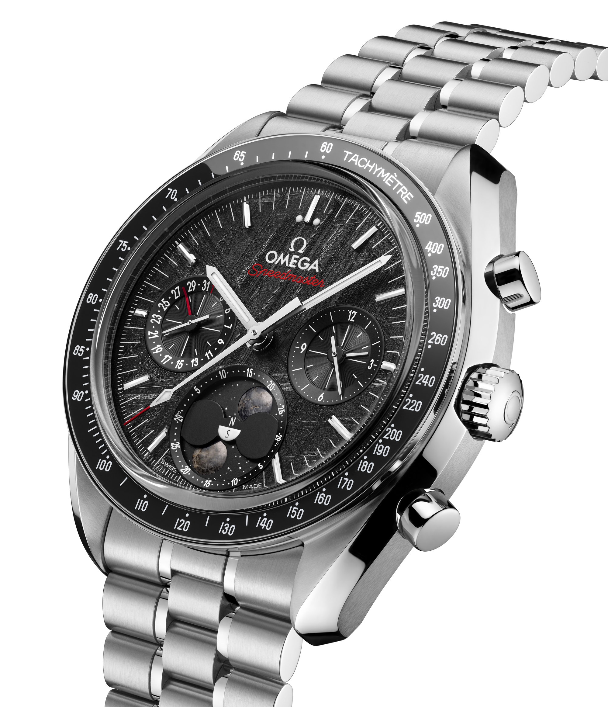 Speedmaster Moonphase Meteorite — view 3