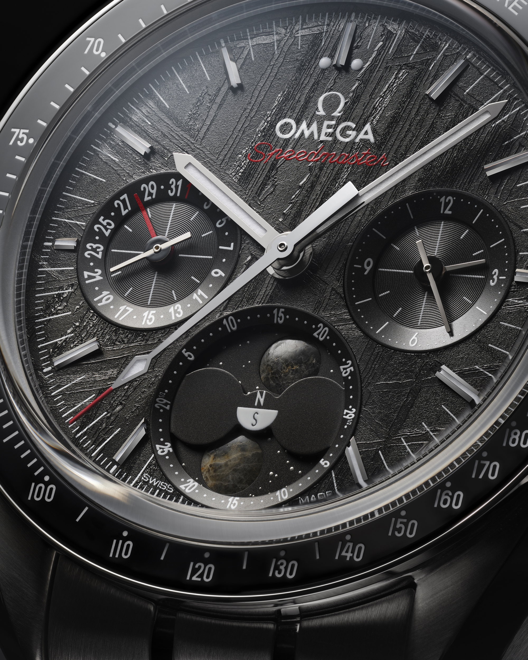 Speedmaster Moonphase Meteorite — view 4