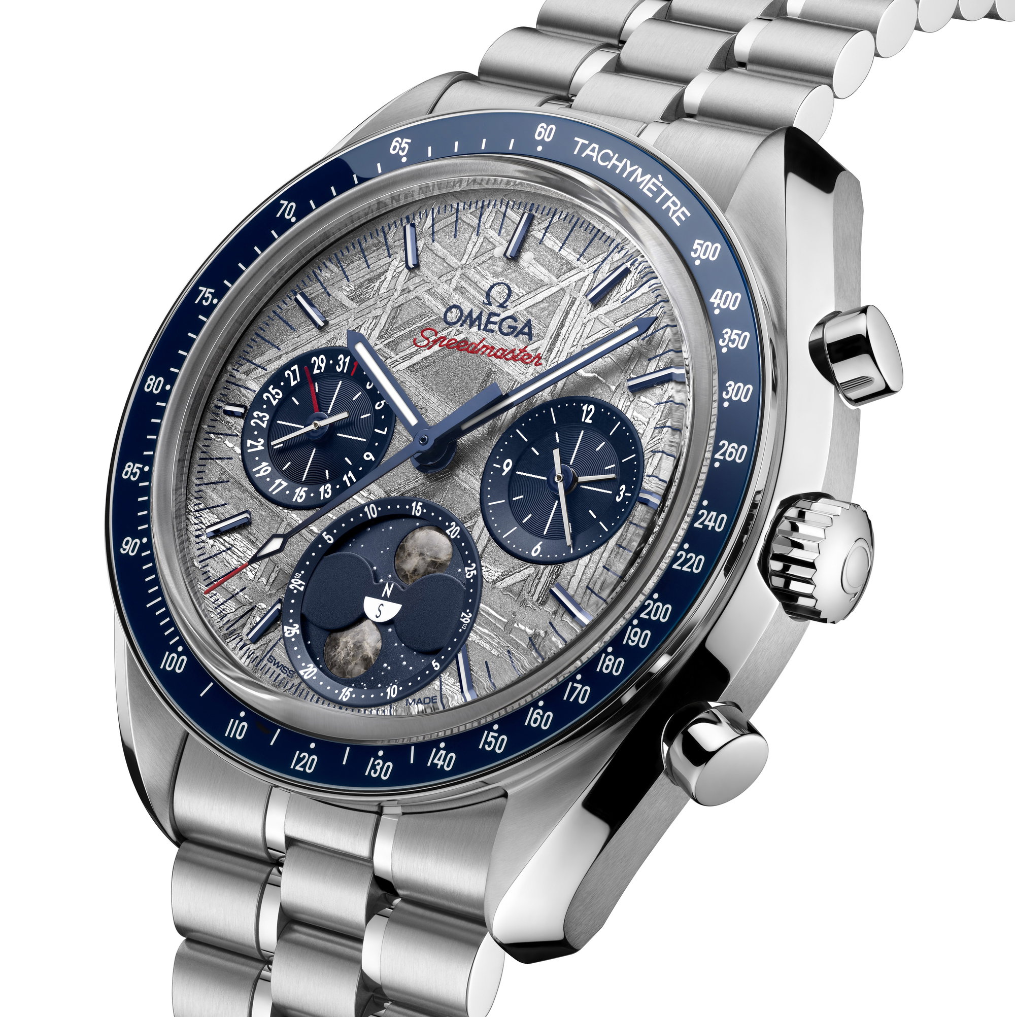 Speedmaster Moonphase Meteorite — view 4