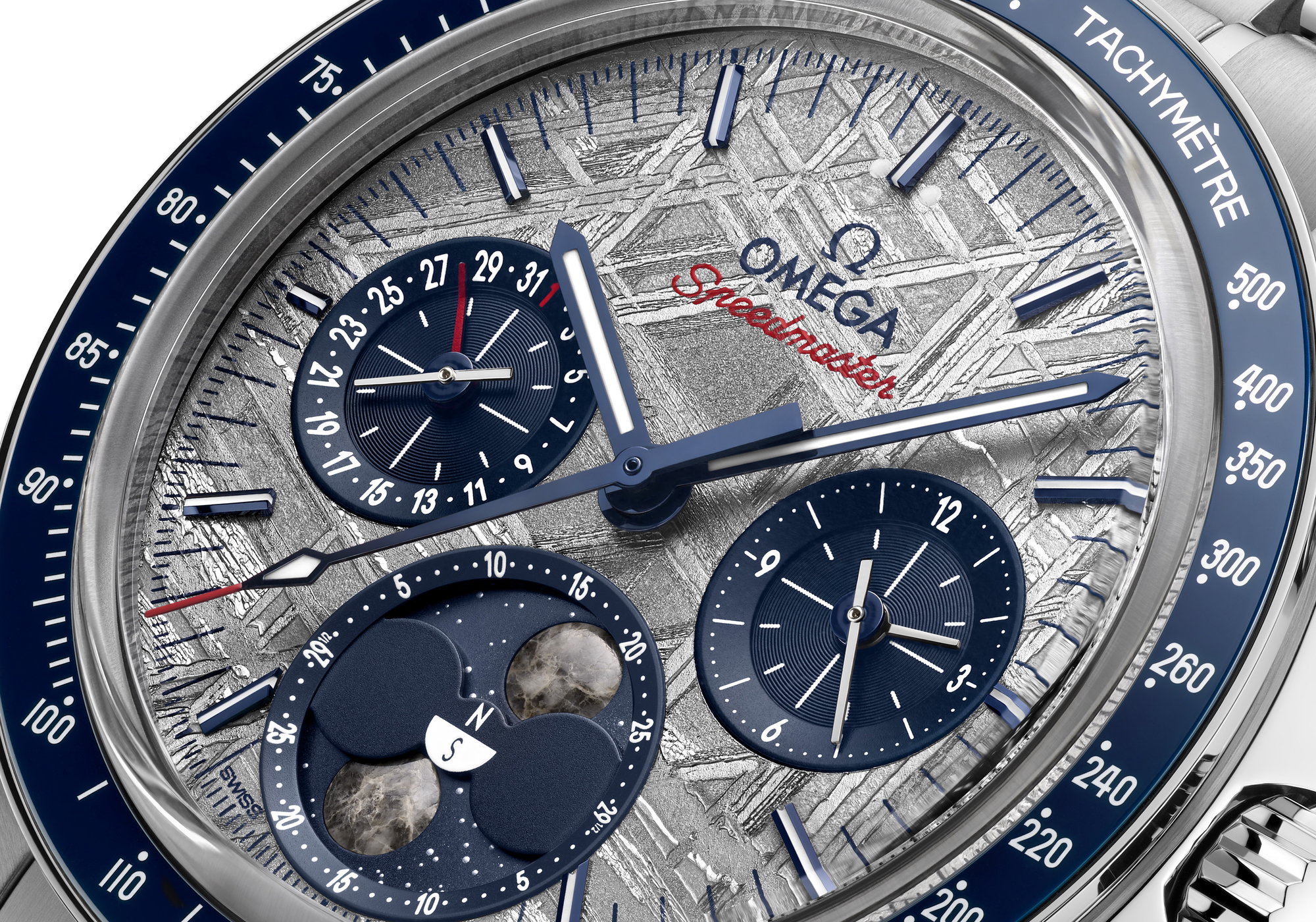 Speedmaster Moonphase Meteorite — view 5
