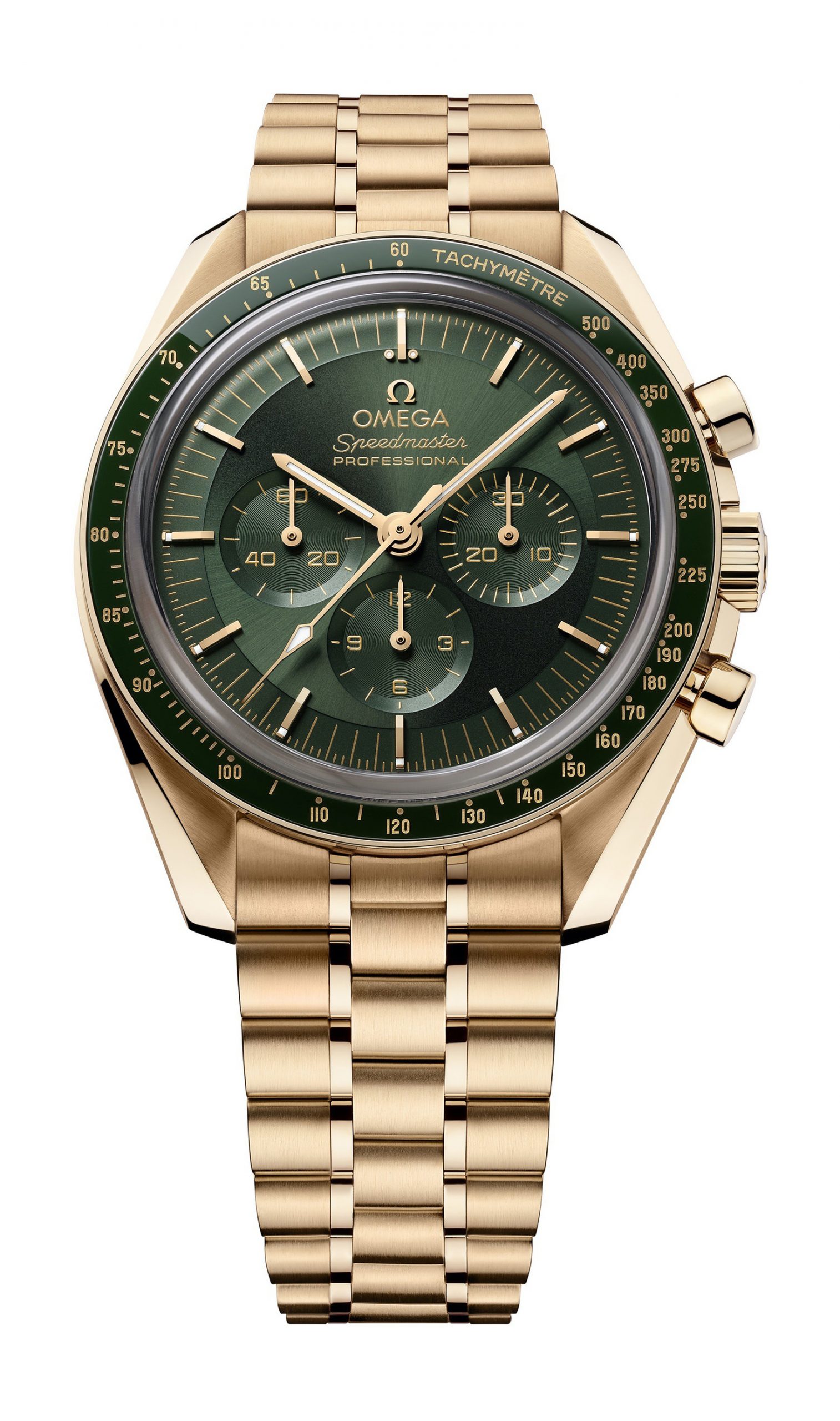 Speedmaster Moonwatch  Moonshine Gold — view 2