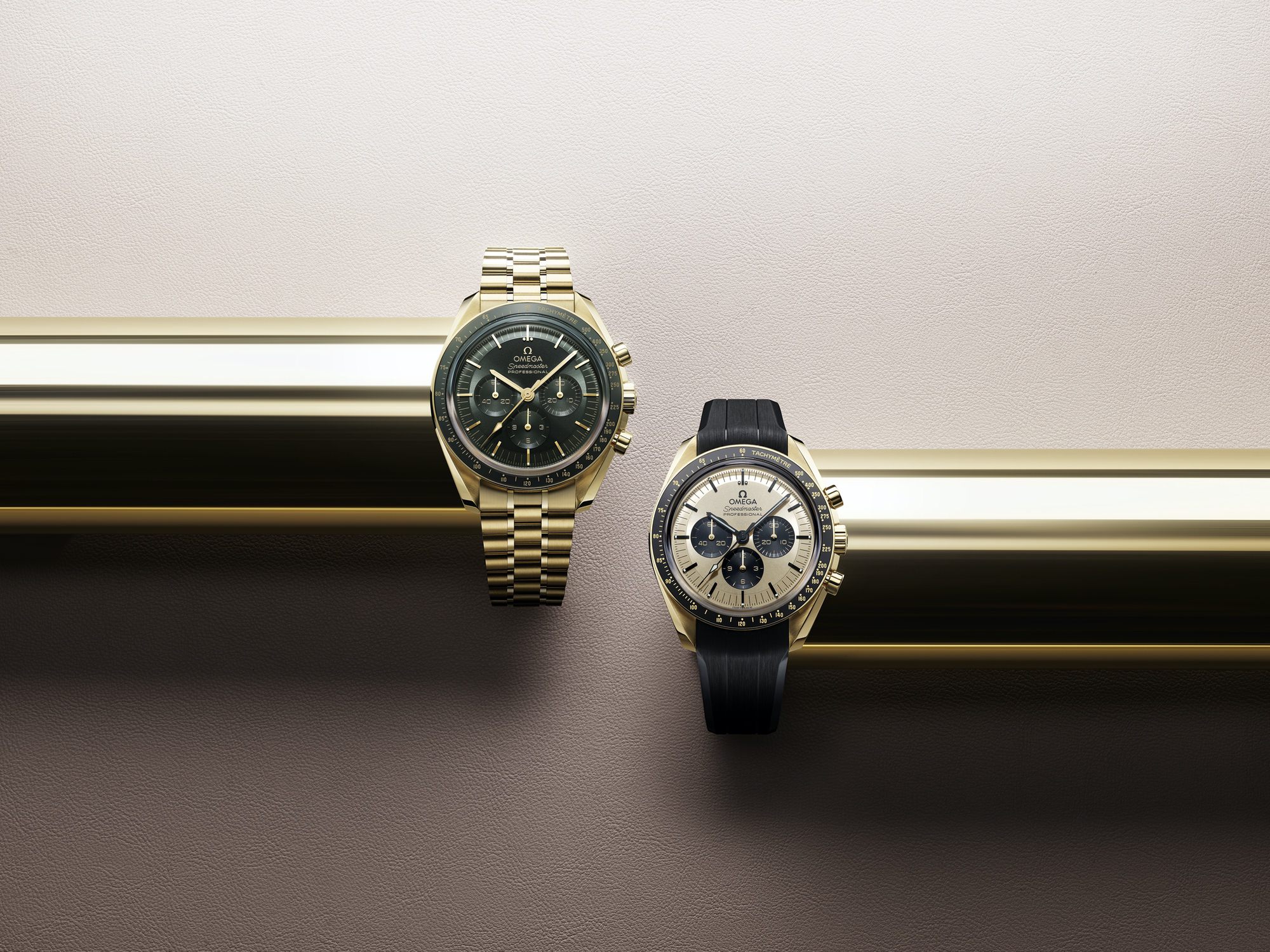 Speedmaster Moonwatch  Moonshine Gold — view 3