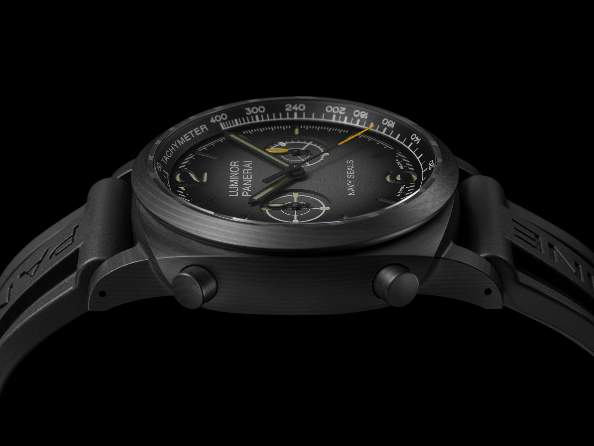 Luminor Chrono Carbotech Navy SEALs — view 3