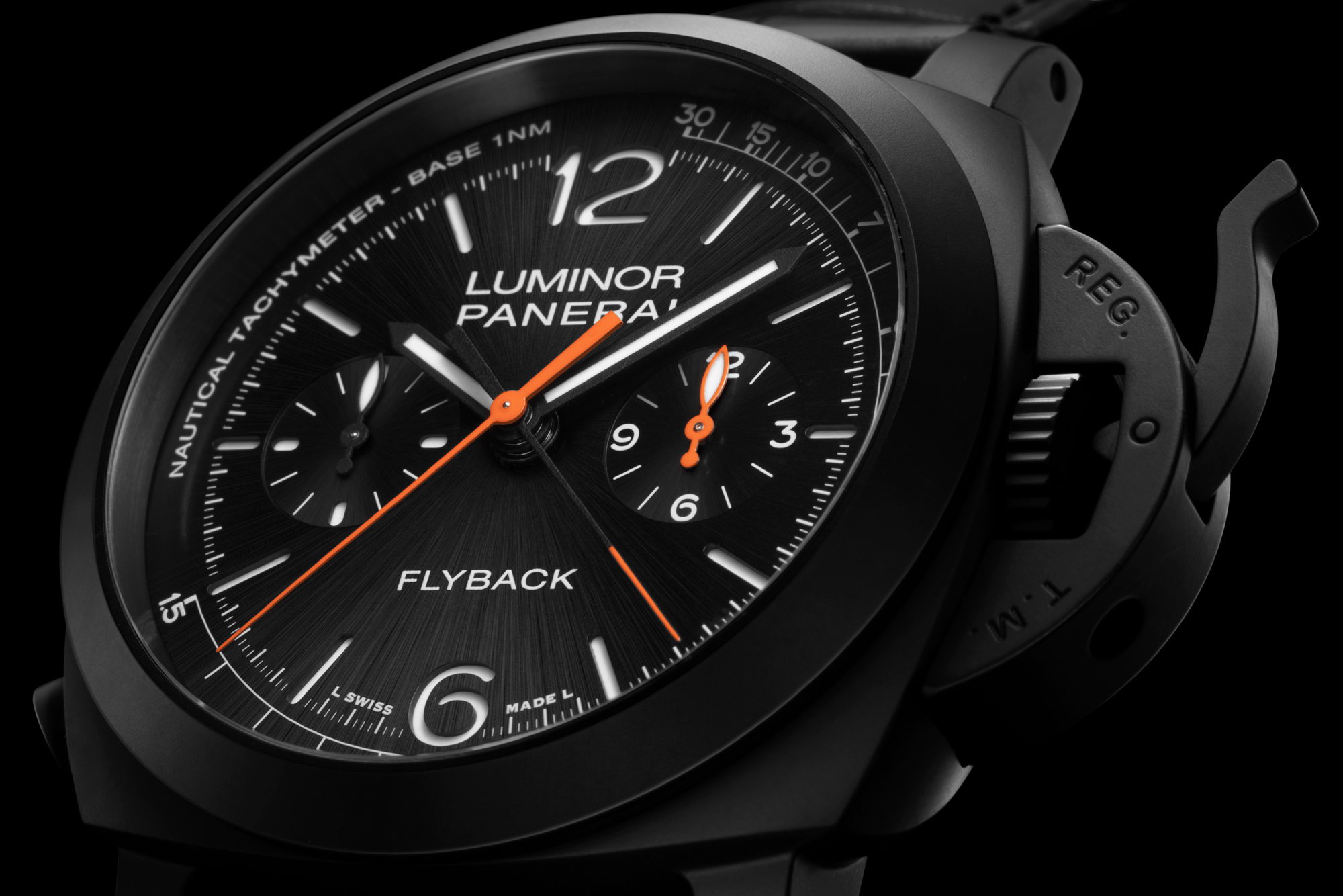 Luminor Chrono Flyback Ceramica — view 2