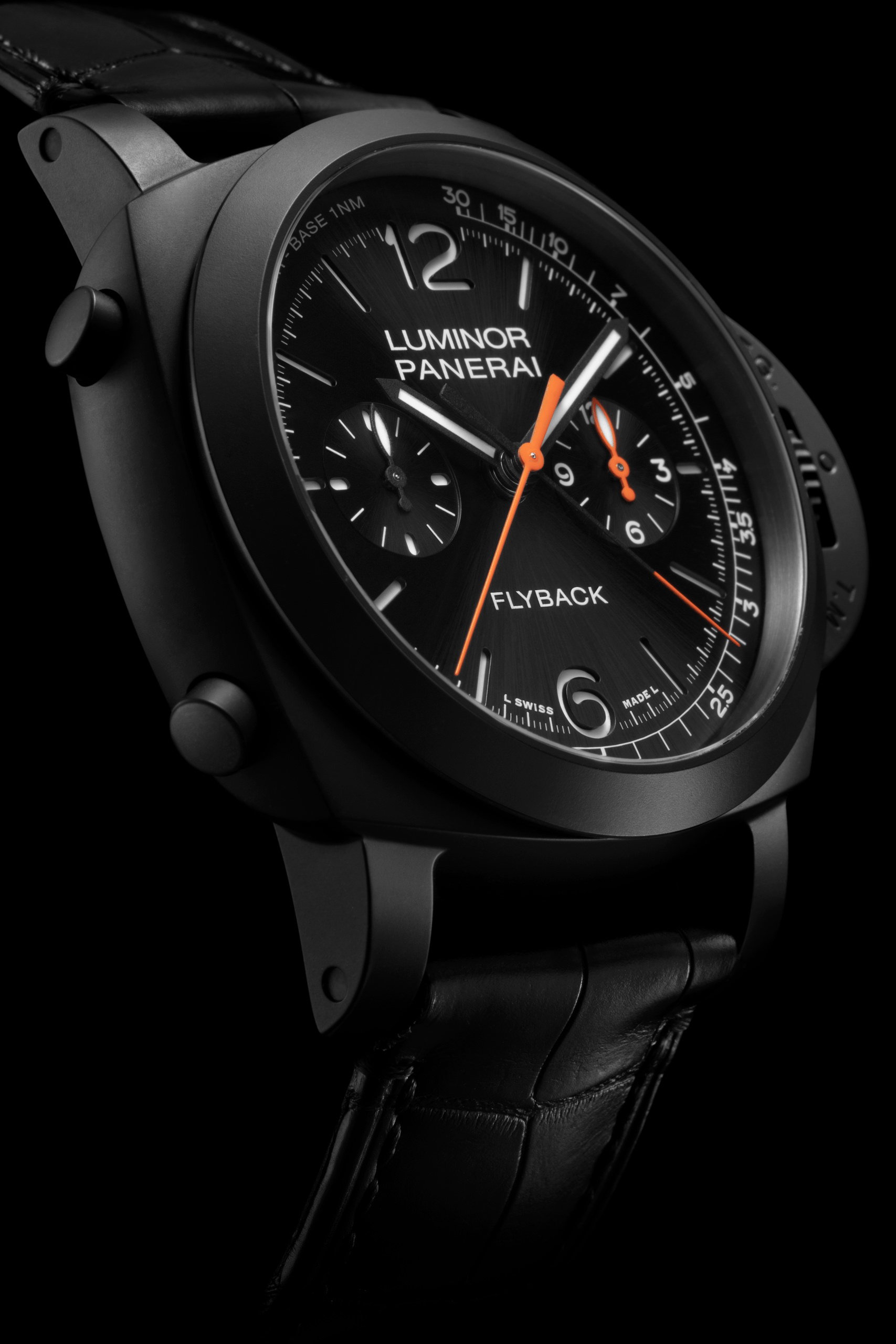 Luminor Chrono Flyback Ceramica — view 3