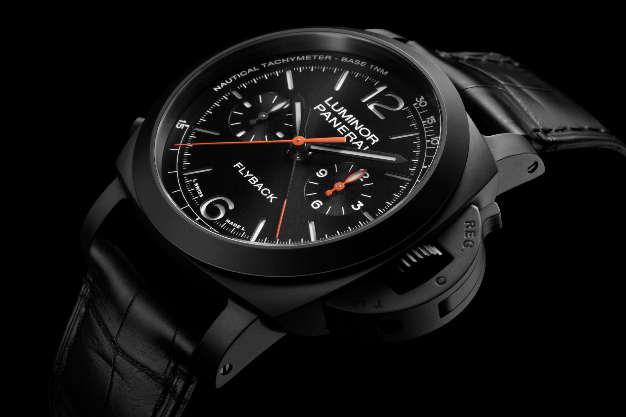 Luminor Chrono Flyback Ceramica — view 4