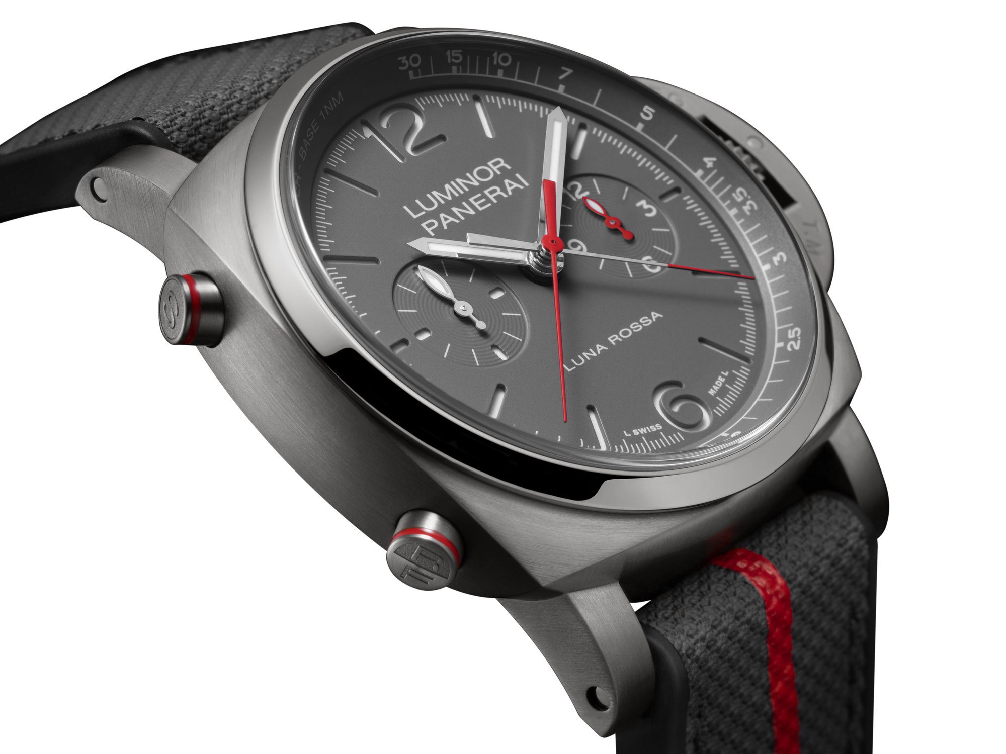 Luminor Chrono Flyback Luna Rossa — view 2