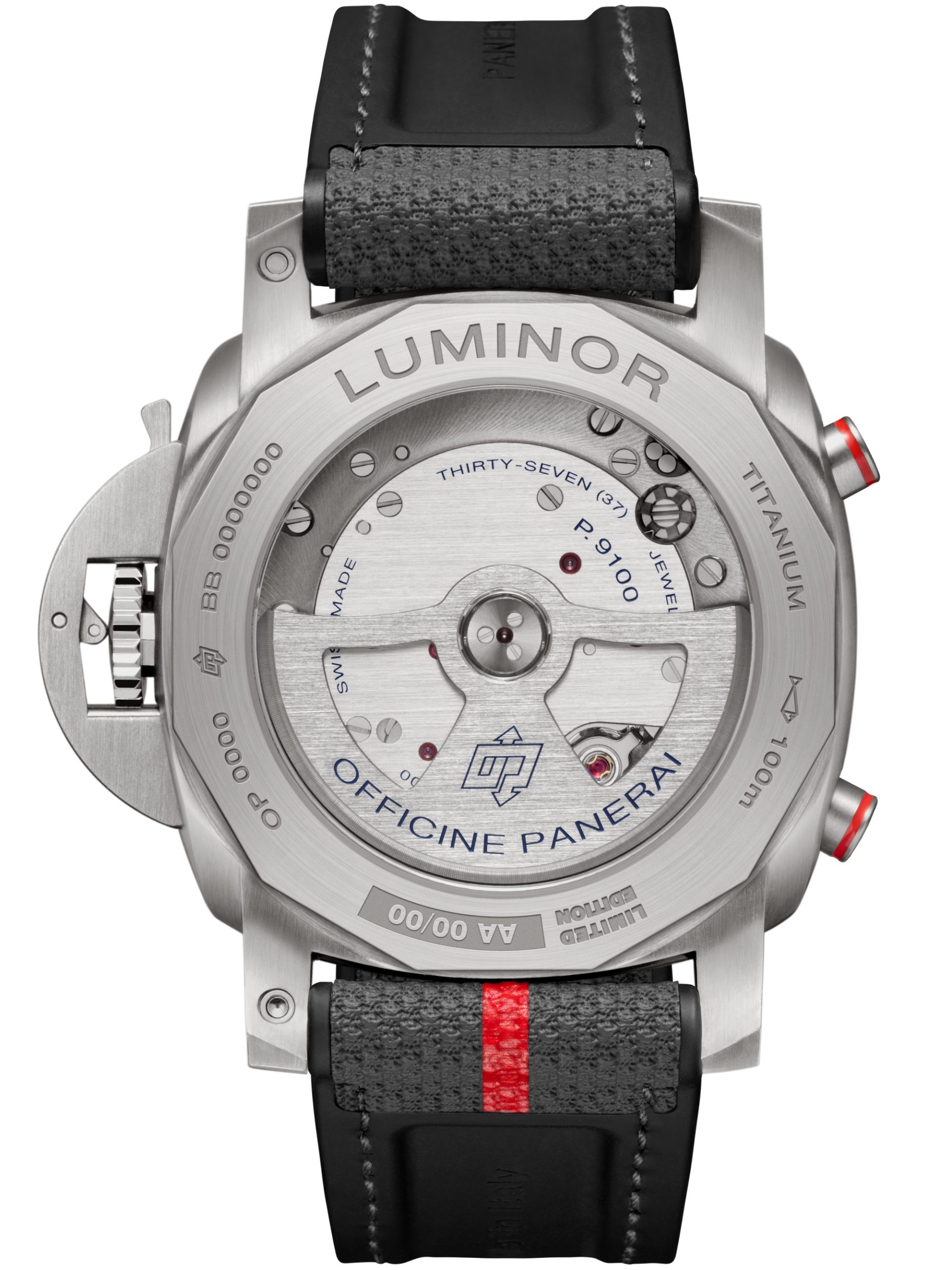 Luminor Chrono Flyback Luna Rossa — view 3