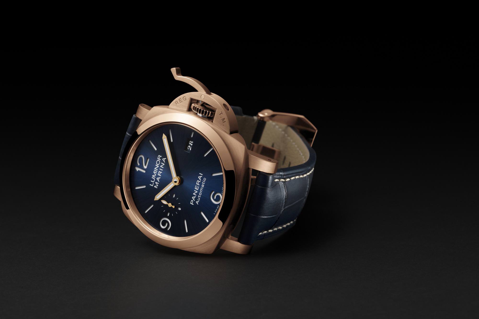 Luminor Marina Goldtech™ Sole Blu — view 4