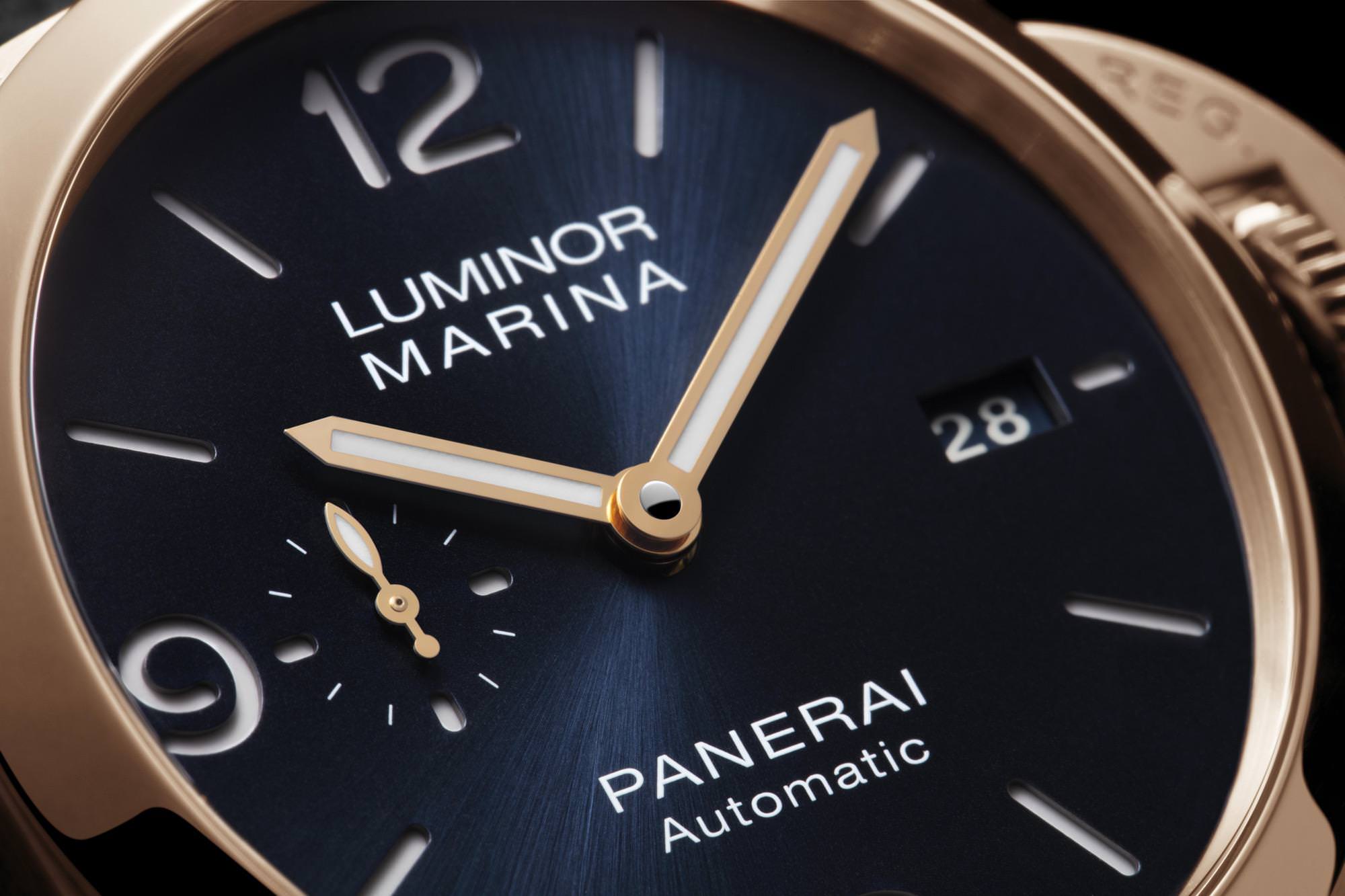 Luminor Marina Goldtech™ Sole Blu — view 5