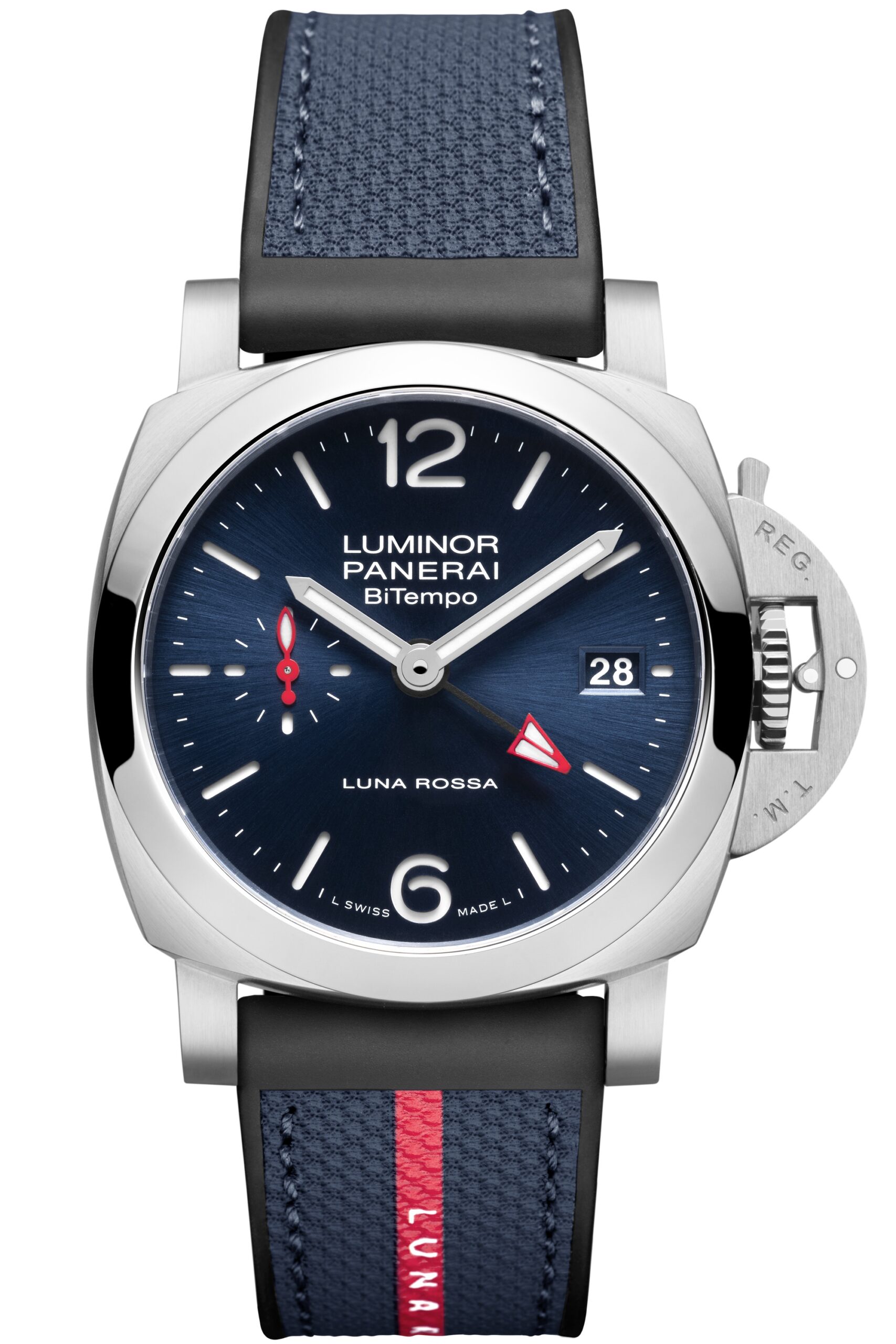 Luminor Quaranta Bitempo Luna Rossa — view 9