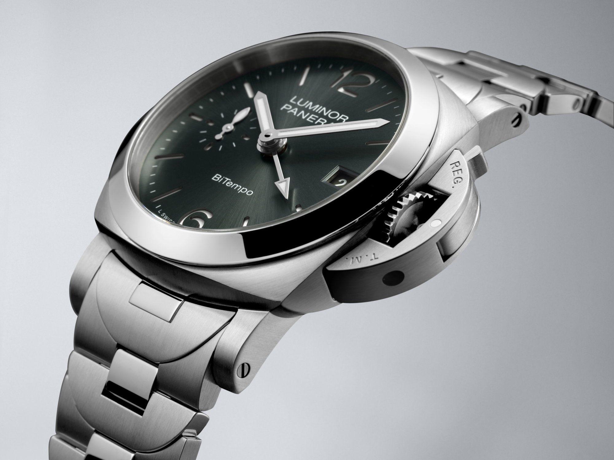 Luminor Quaranta BiTempo Metal Bracelet — view 4