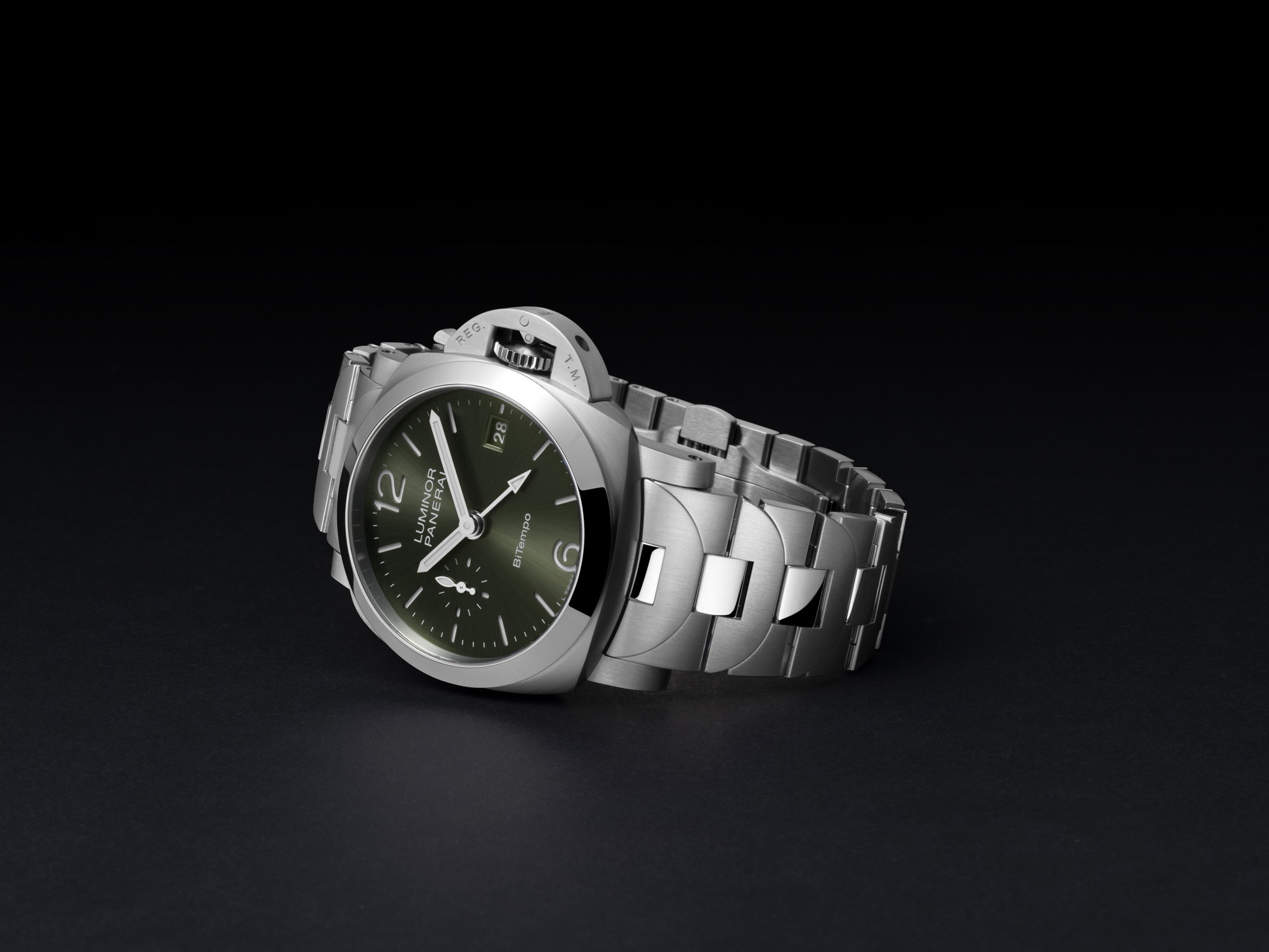 Luminor Quaranta BiTempo Metal Bracelet — view 7