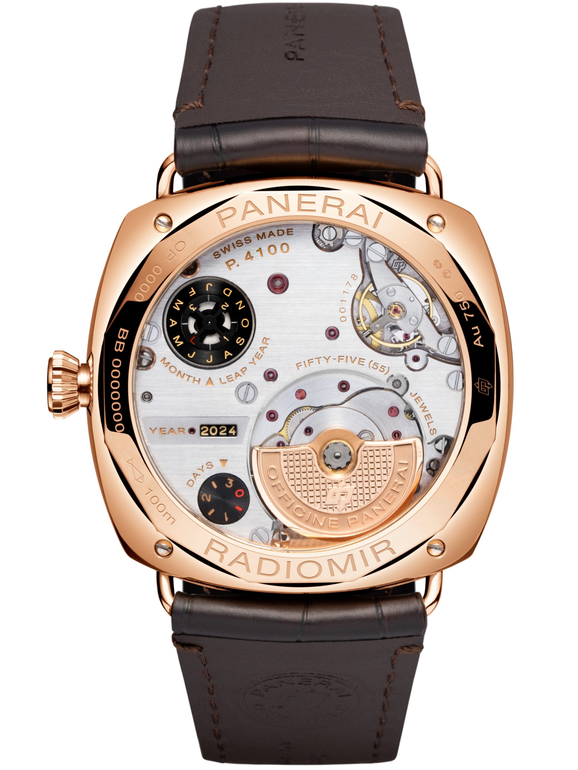 Radiomir Perpetual Calendar GMT Goldtech — view 2