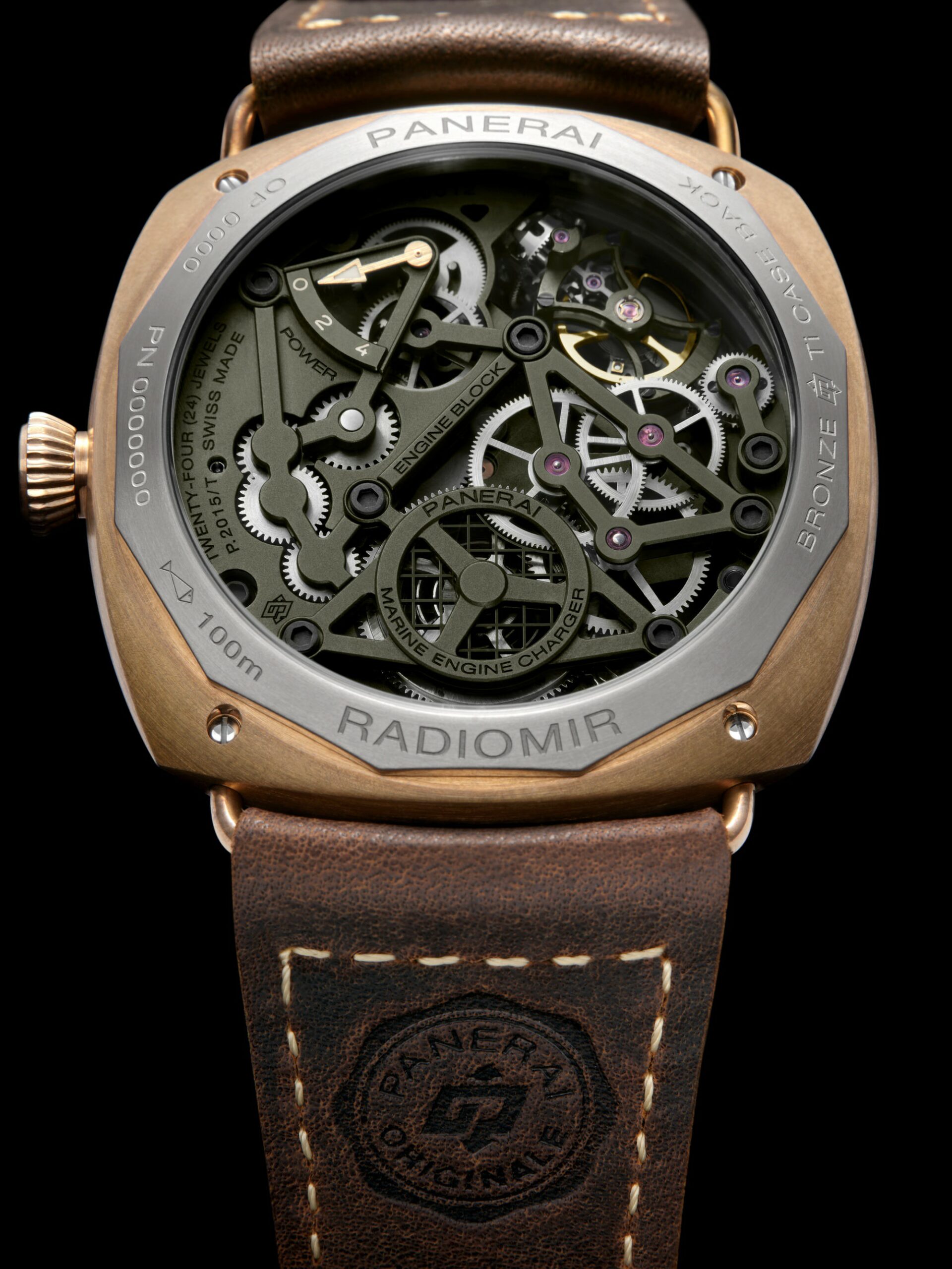Radiomir Tourbillon GMT Bronzo — view 3