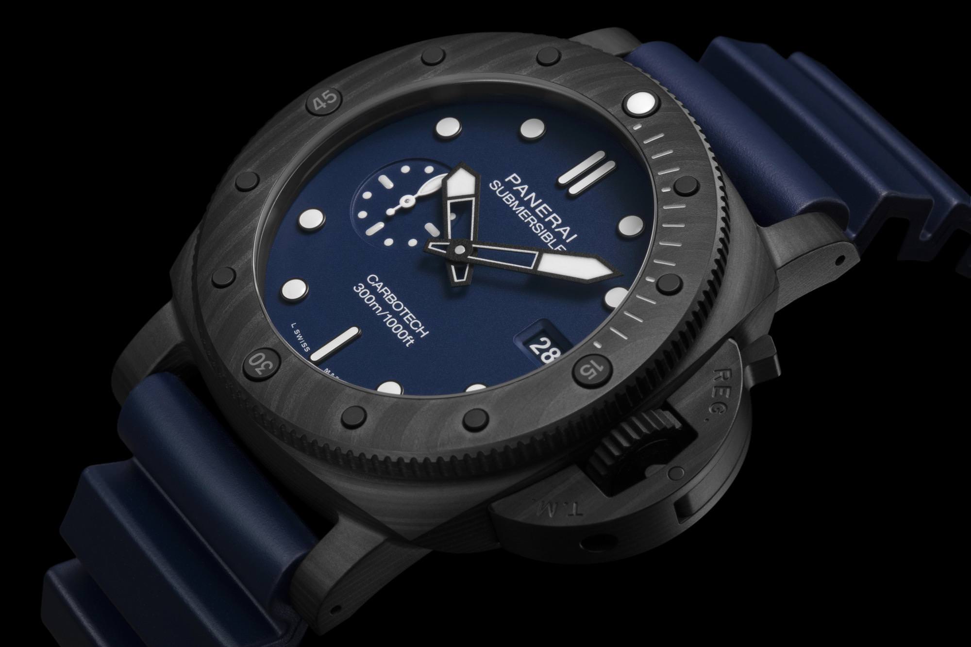 Submersible QuarantaQuattro Carbotech Blu Abisso — view 3