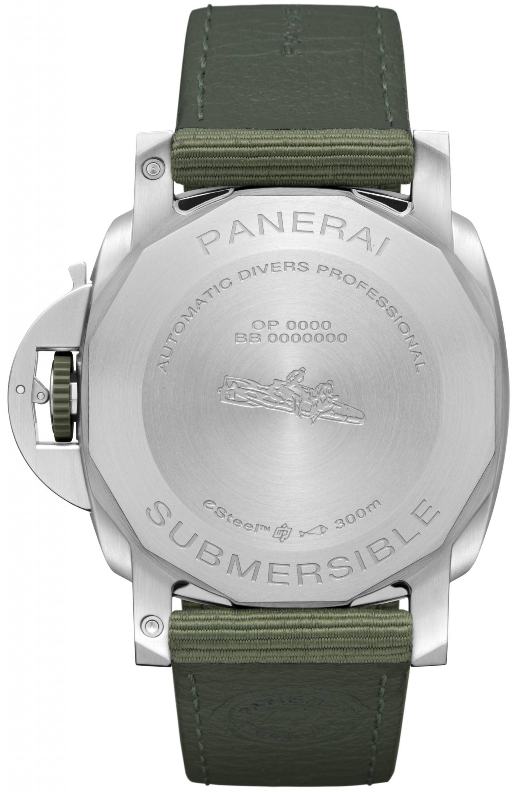 Submersible QuarantaQuattro eSteel Verde Smeraldo — view 5