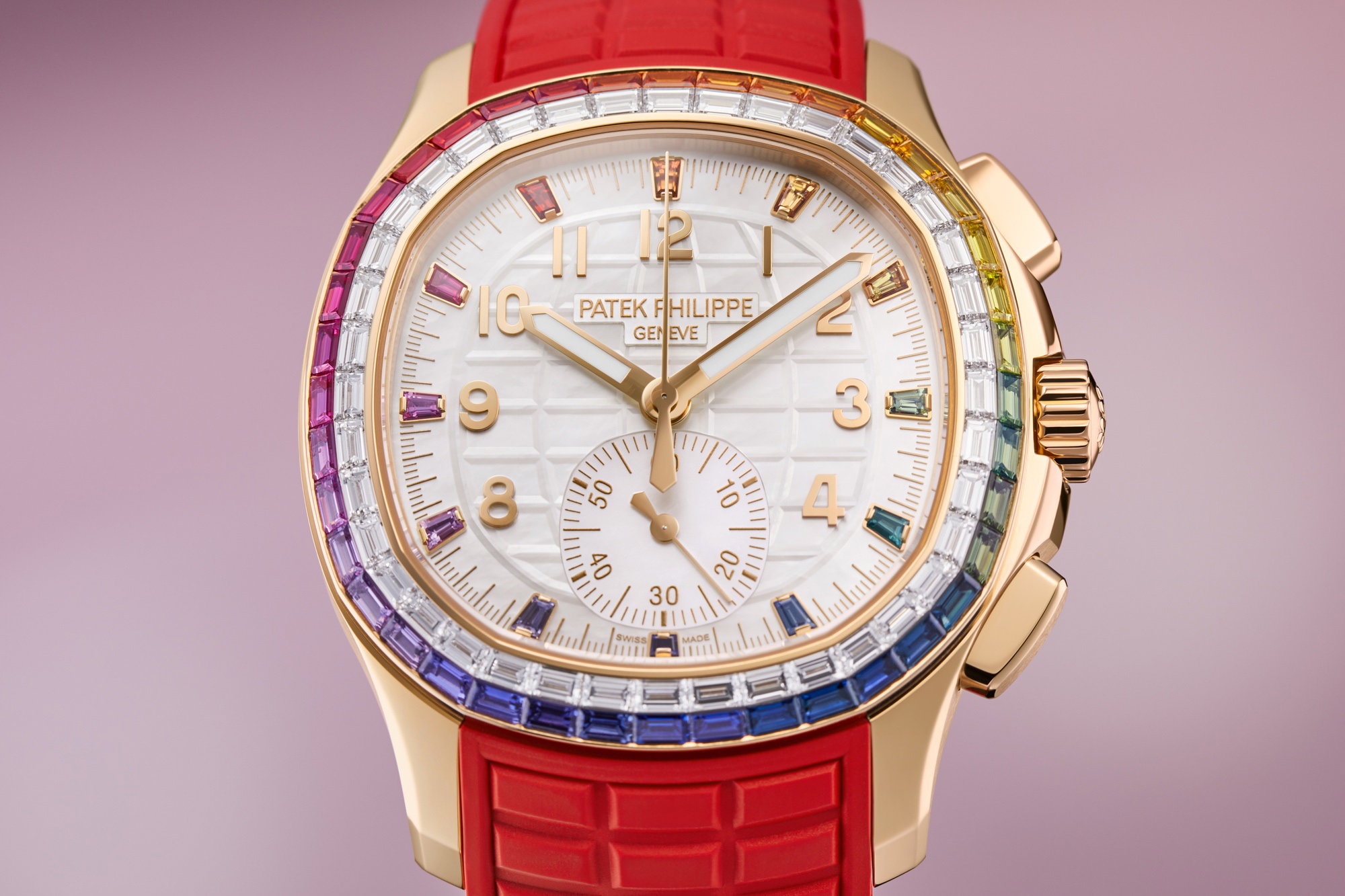 Aquanaut Luce "Rainbow" Chronograph — view 3