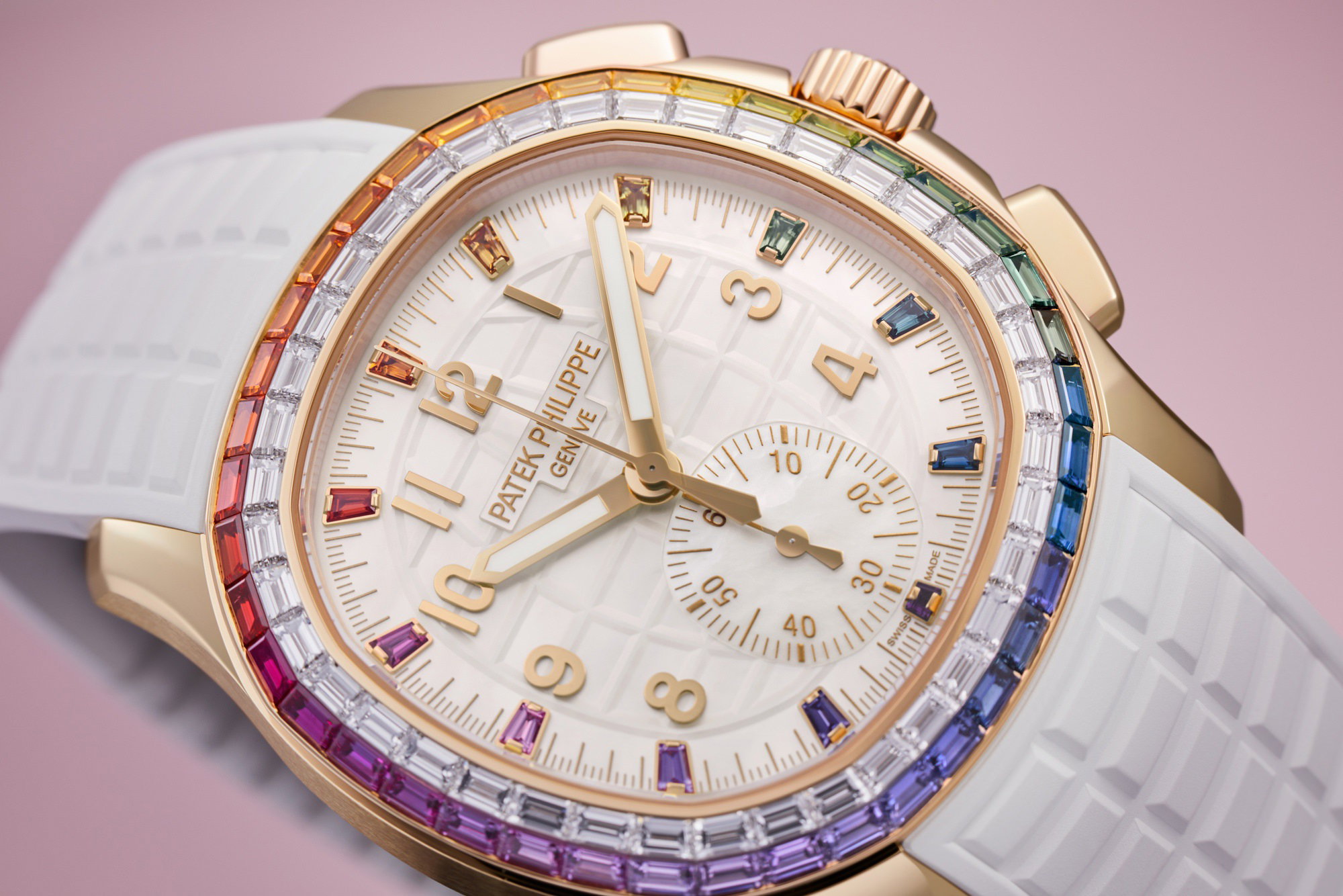 Aquanaut Luce "Rainbow" Chronograph — view 4