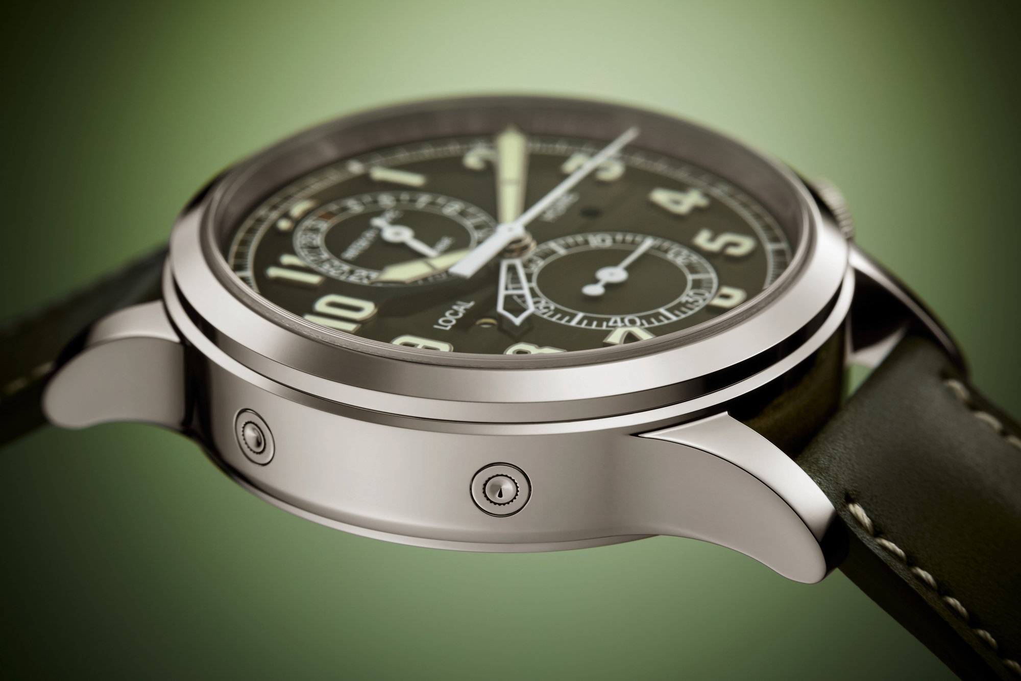 Calatrava Pilot Travel Time Chronograph — view 4