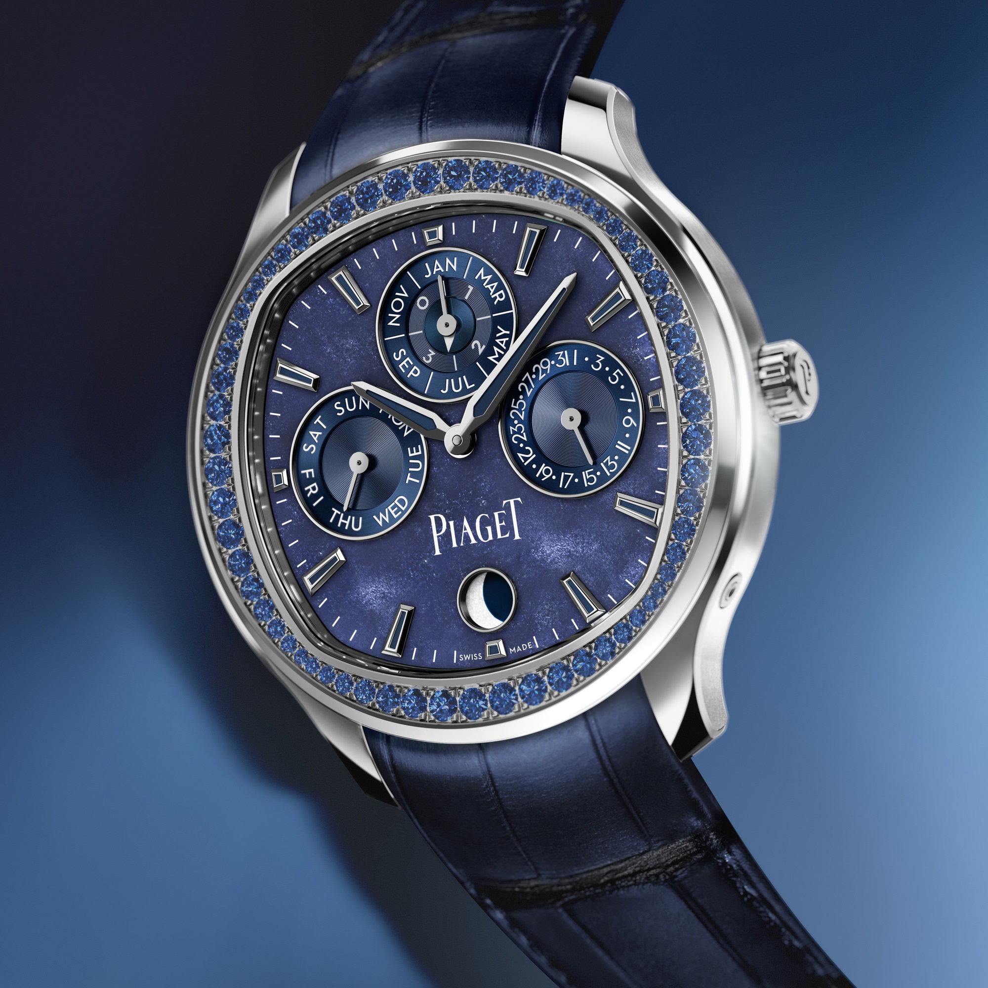 Polo Perpetual Calendar Obsidian — view 2
